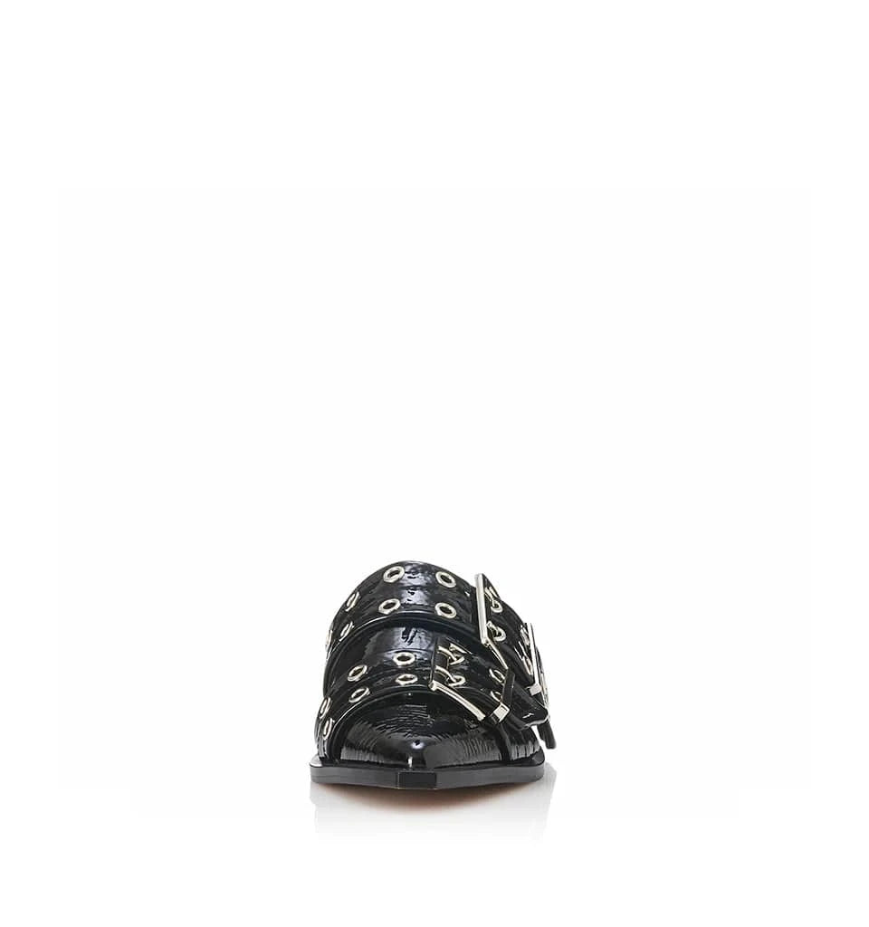 Alias Mae Footwear Alias Mae | Zinia - Black Crinkle Patent