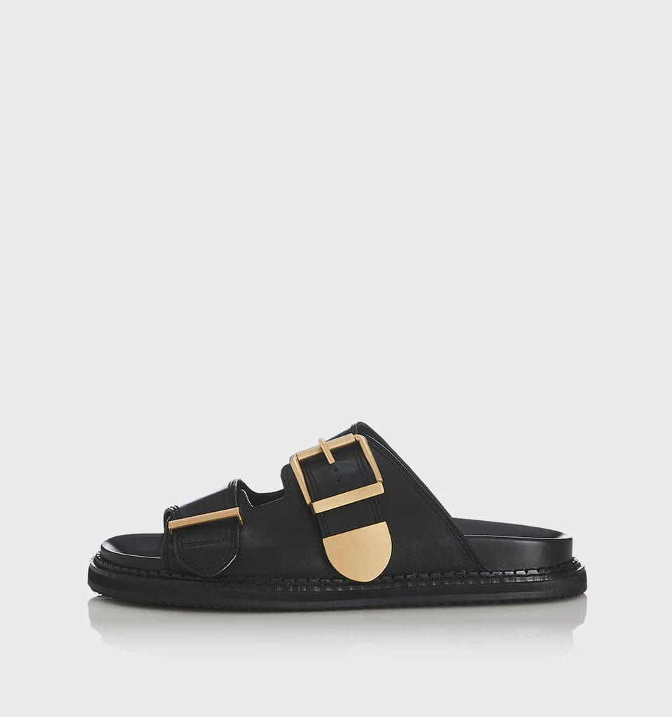 Alias Mae Sandals Alias Mae | Panama Sandal - Black Leather