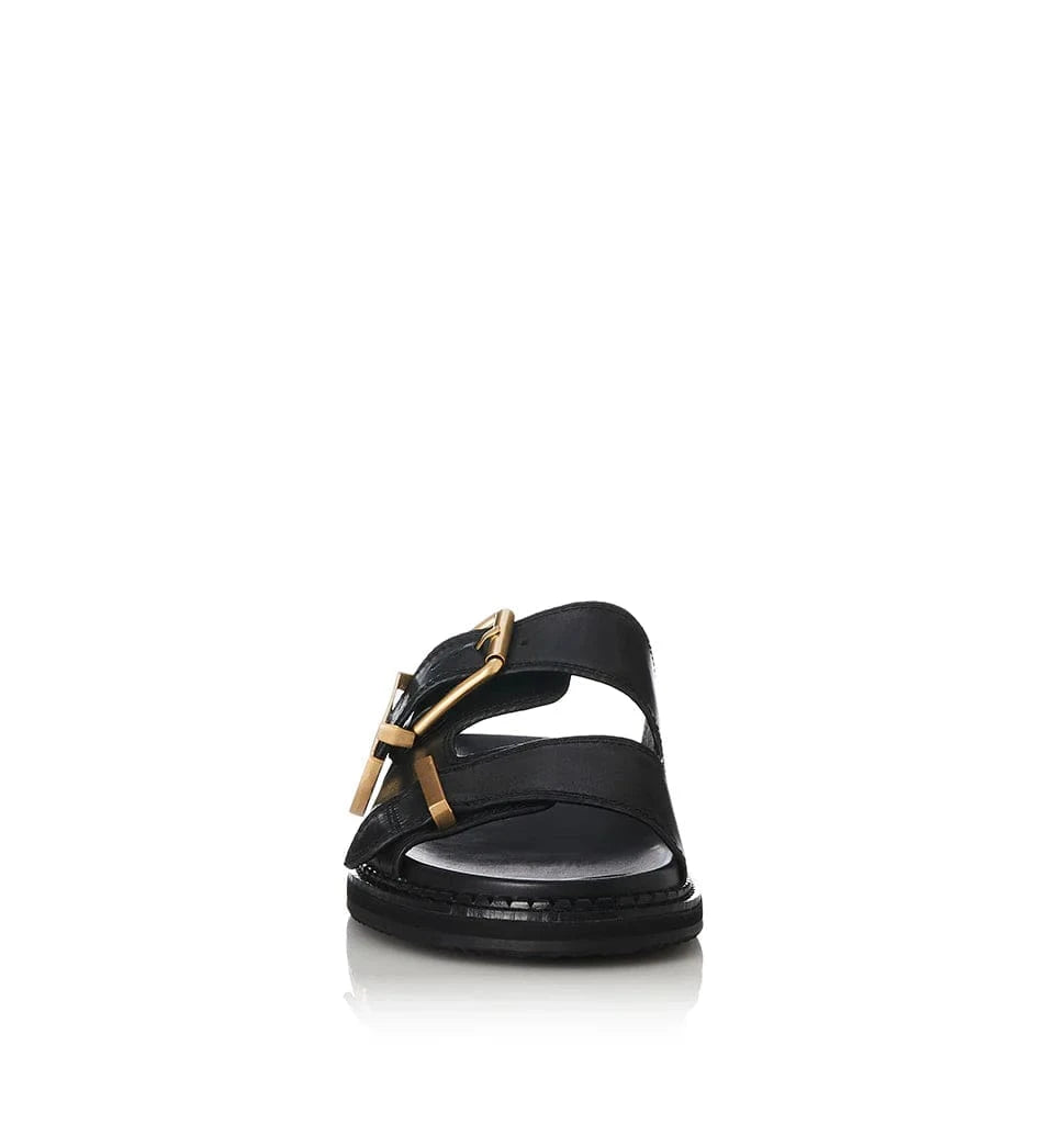 Alias Mae Sandals Alias Mae | Panama Sandal - Black Leather