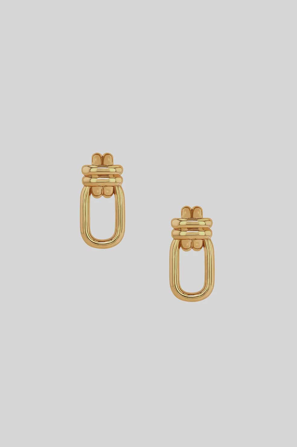 Anine Bing Earrings Anine Bing | Signature Link Double Cross Earrings