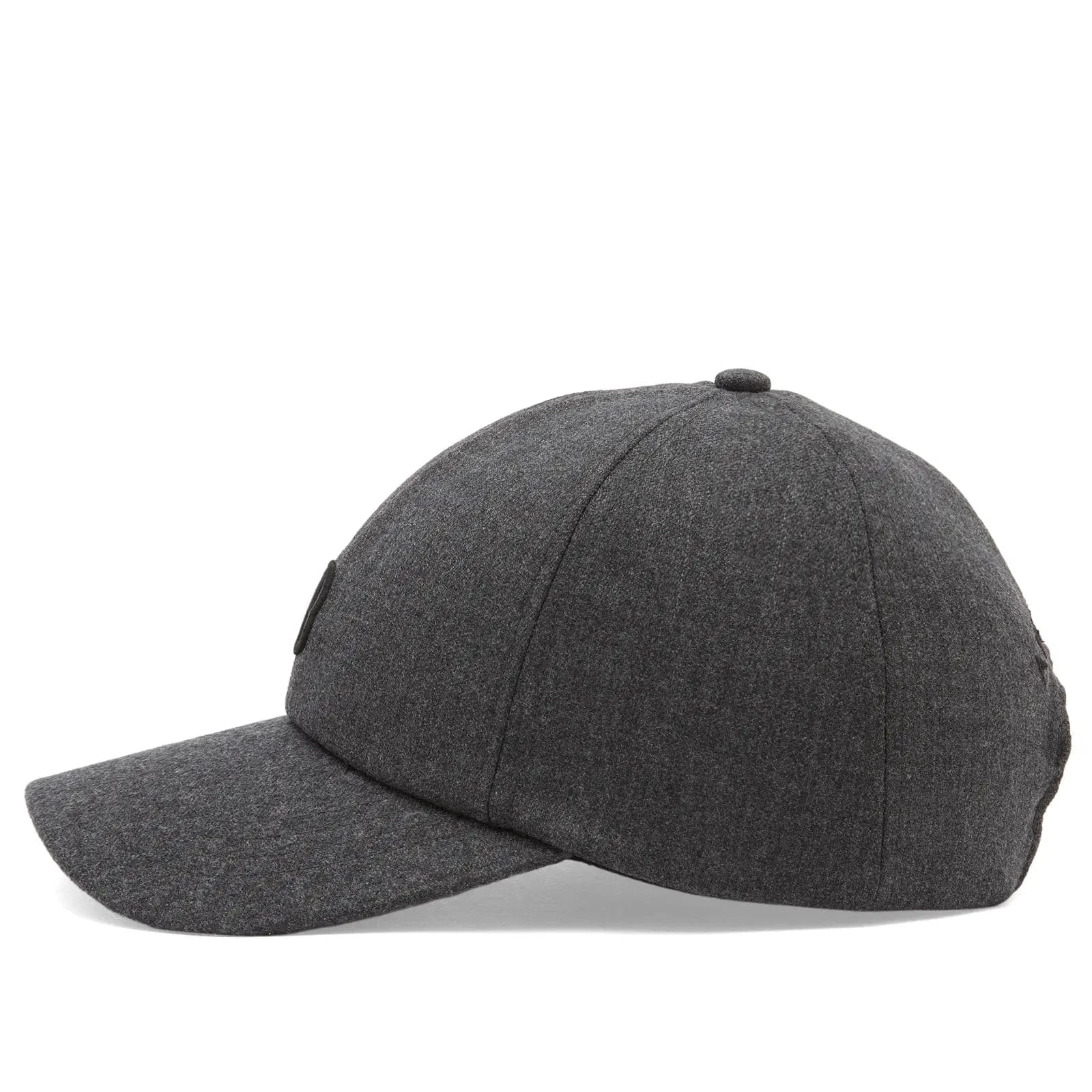 Anine Bing Hats/Headpieces Jeremy Baseball Cap AB - Dark Heather Grey Wool *Pre-order*