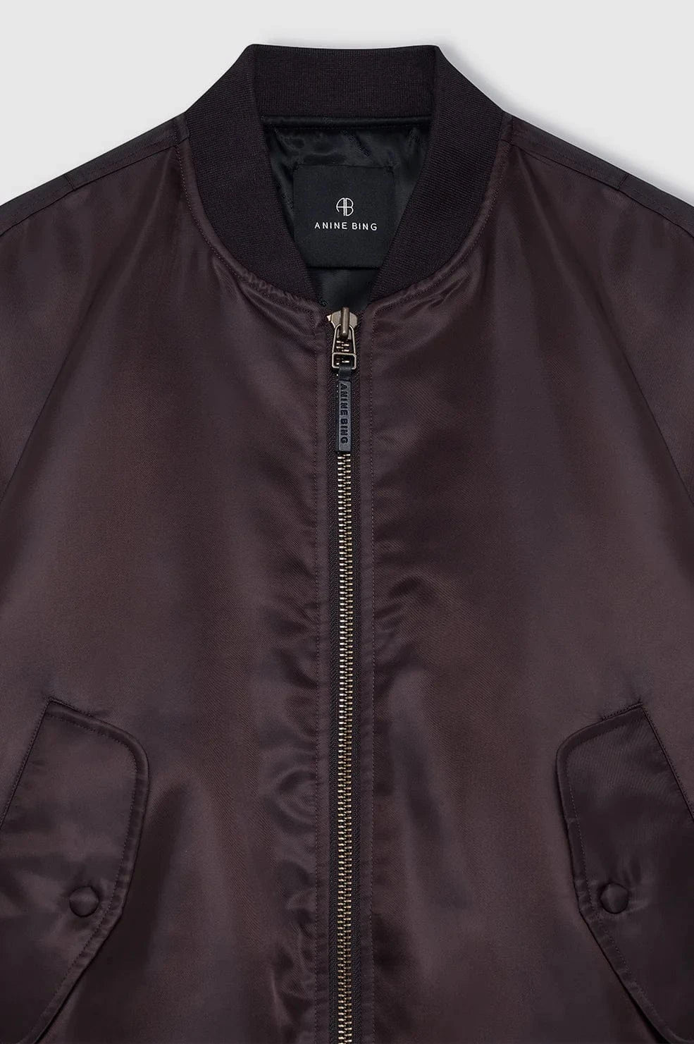 Anine Bing Jackets Leon Bomber - Deep Brown