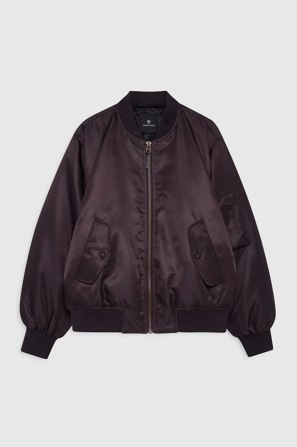 Anine Bing Jackets Leon Bomber - Deep Brown