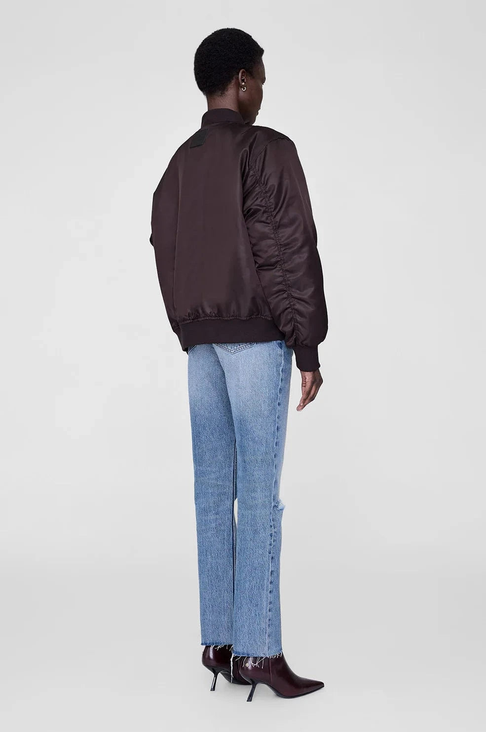 Anine Bing Jackets Leon Bomber - Deep Brown