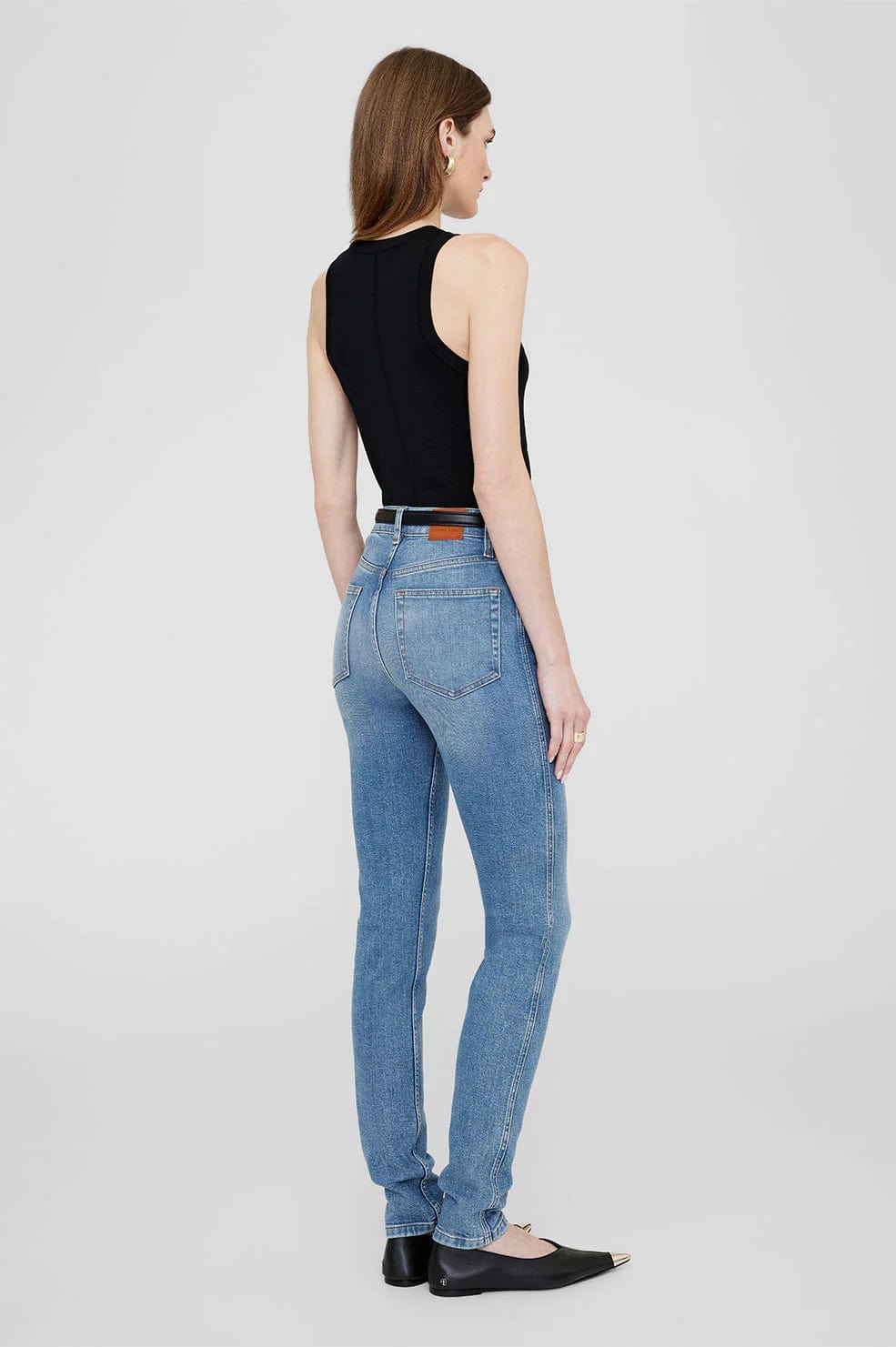Anine Bing Jeans Anine Bing | Beck Jean - Enamel Blue