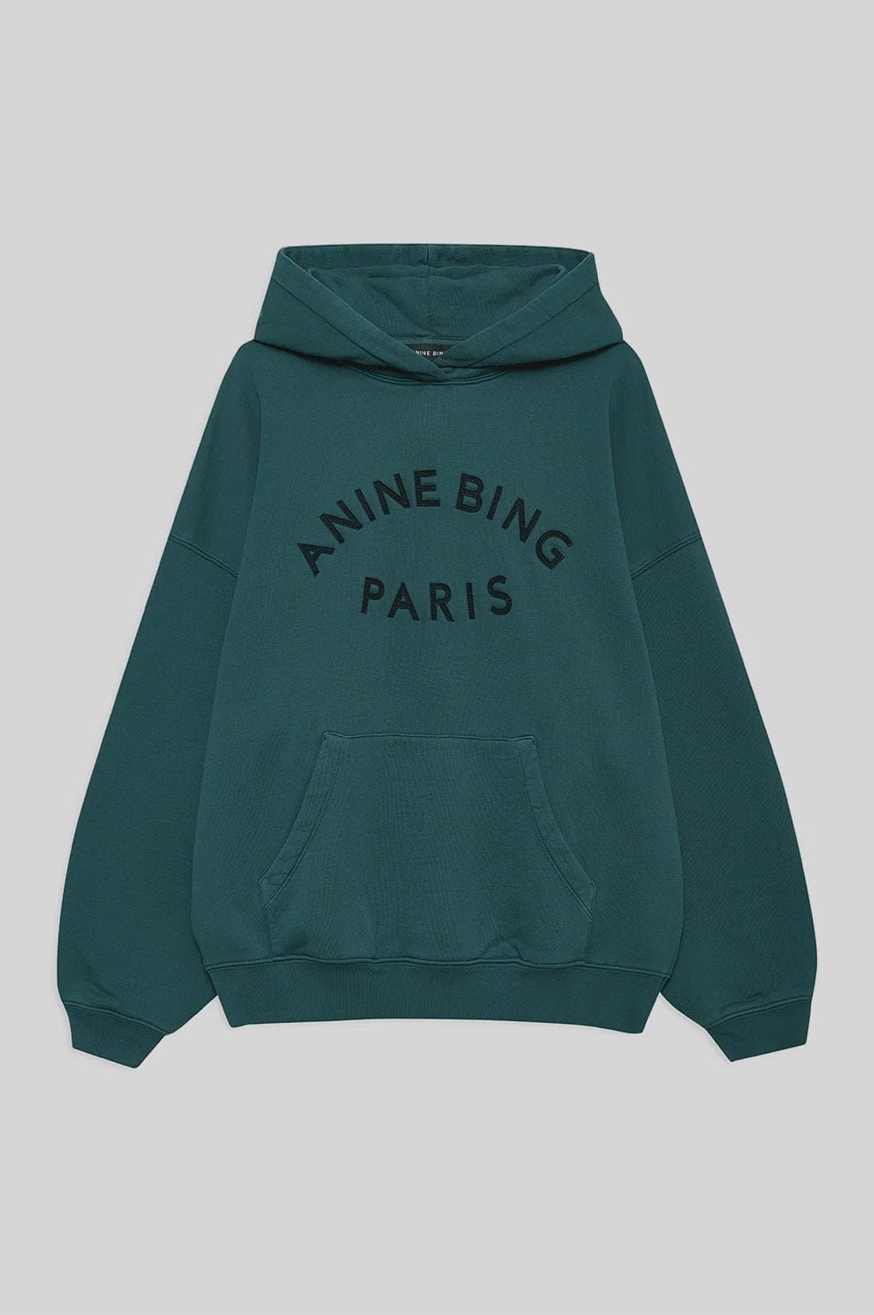 Anine Bing Sweaters Harvey Sweatshirt Paris - Dark Teal