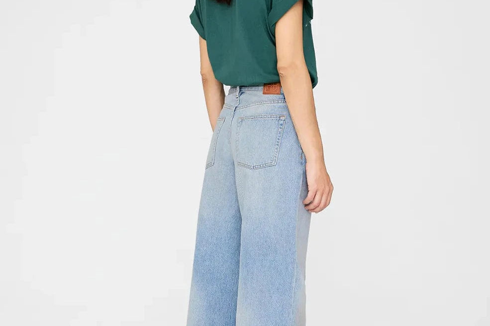 Anine Bing Tees Ashton Tee Los Angeles - Dark Teal