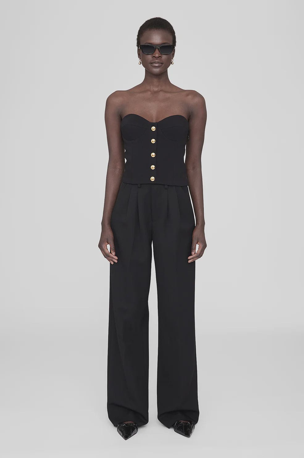 Anine Bing Tops - Formal Anine Bing | Jennifer Top - Black