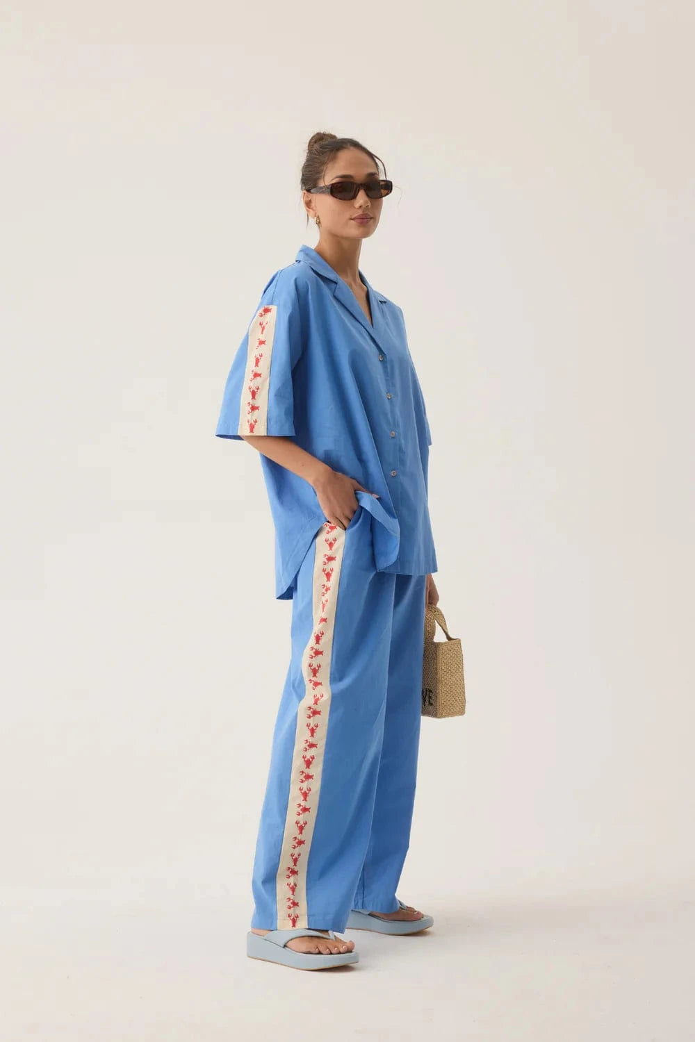Araminta James Pants Lobster Pant - French Blue