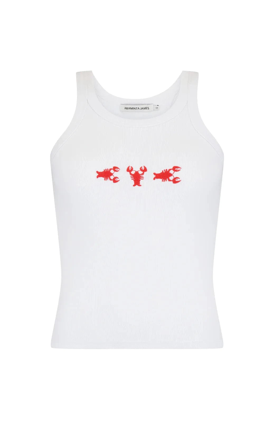 Araminta James Tops - Tanks Lobster Tank - Snow