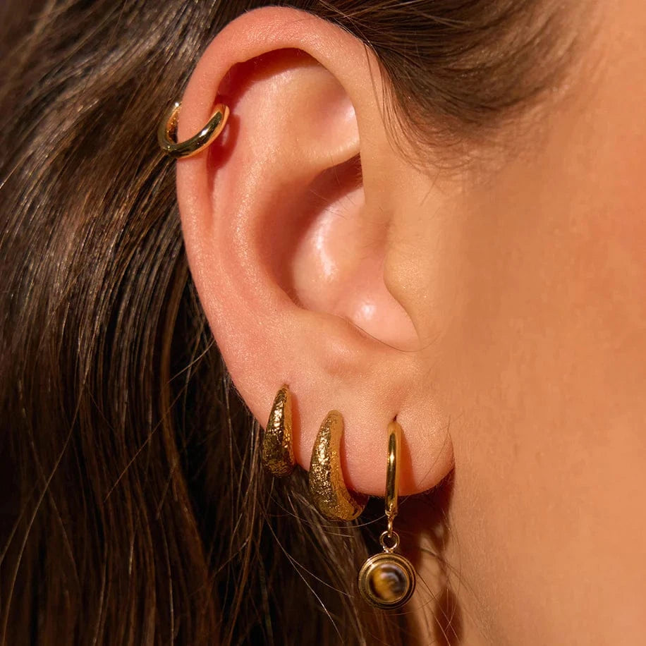 Arms Of Eve Earrings Arms Of Eve | Asher Earrings - Tiger's Eye