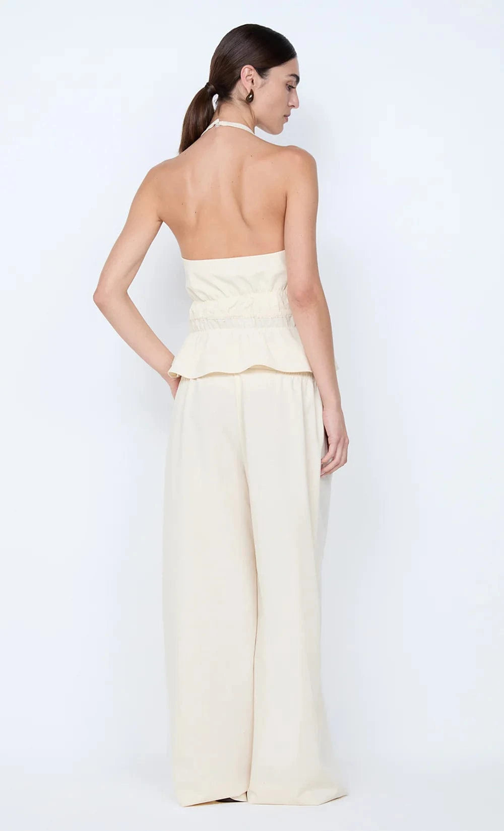 Bec + Bridge Tops Astrid Halter Top - Ivory