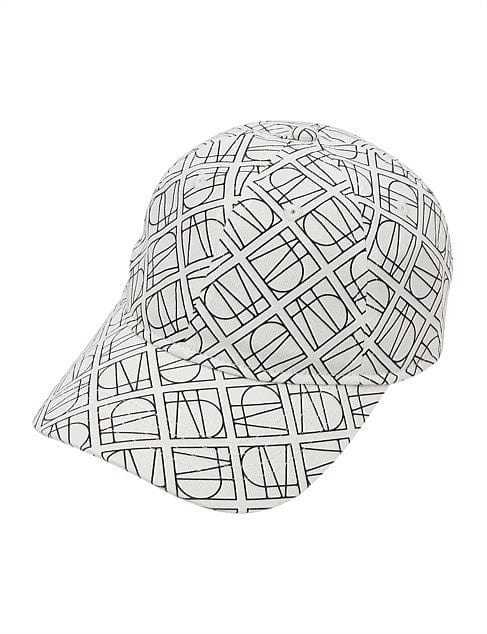 C&M Hats/Headpieces C&M | Jaida Printed Cap - Soft White