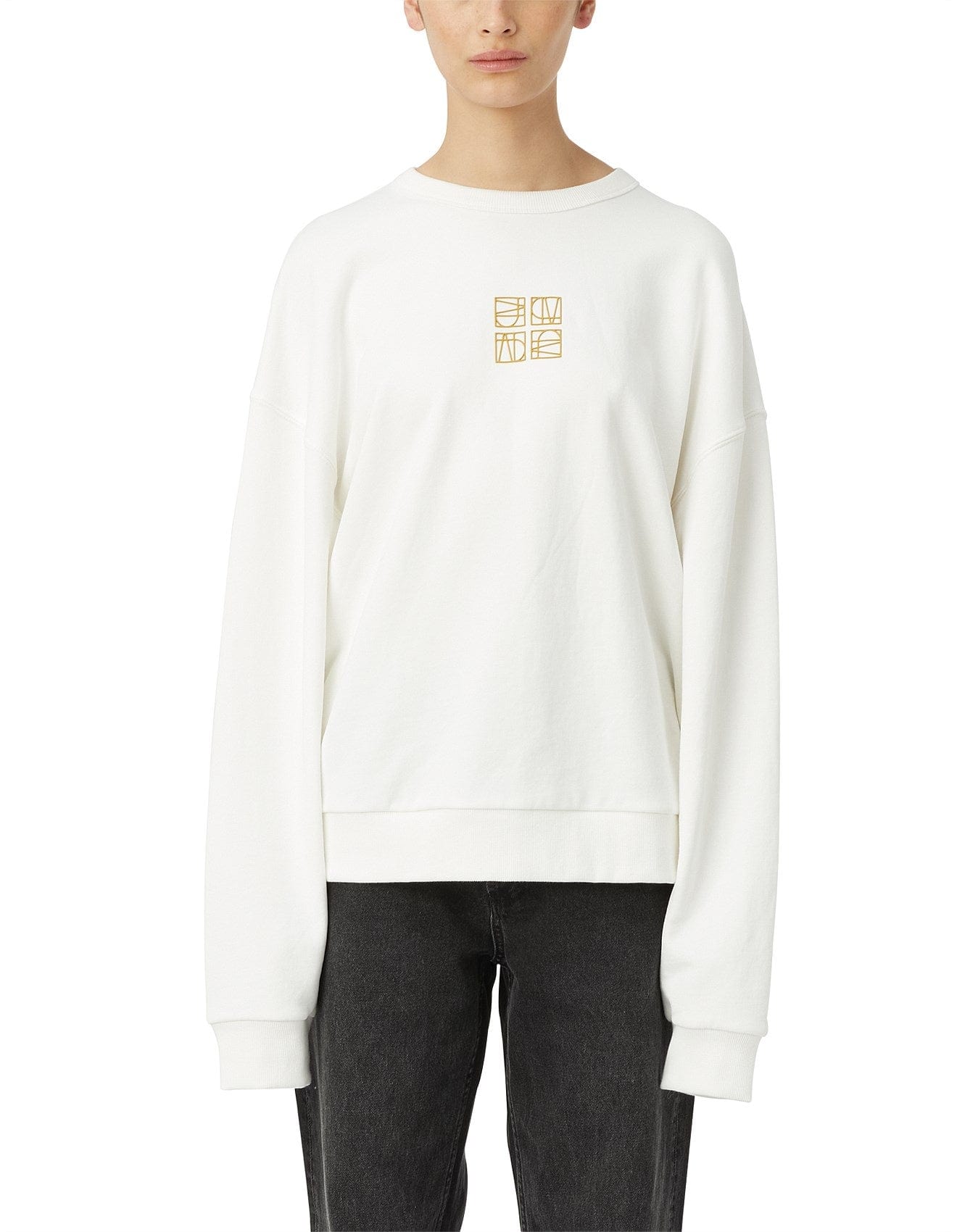 C&M Jumpers C&M | Monica Crew - Soft White