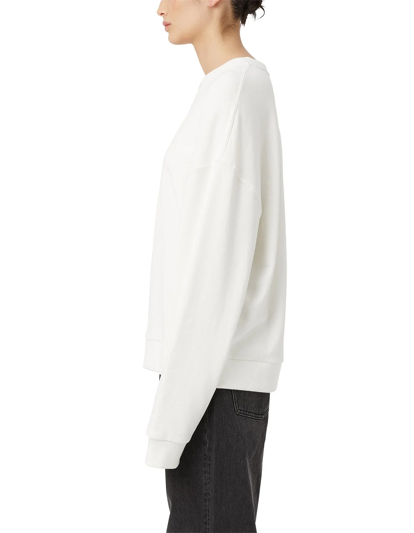 C&M Jumpers C&M | Monica Crew - Soft White