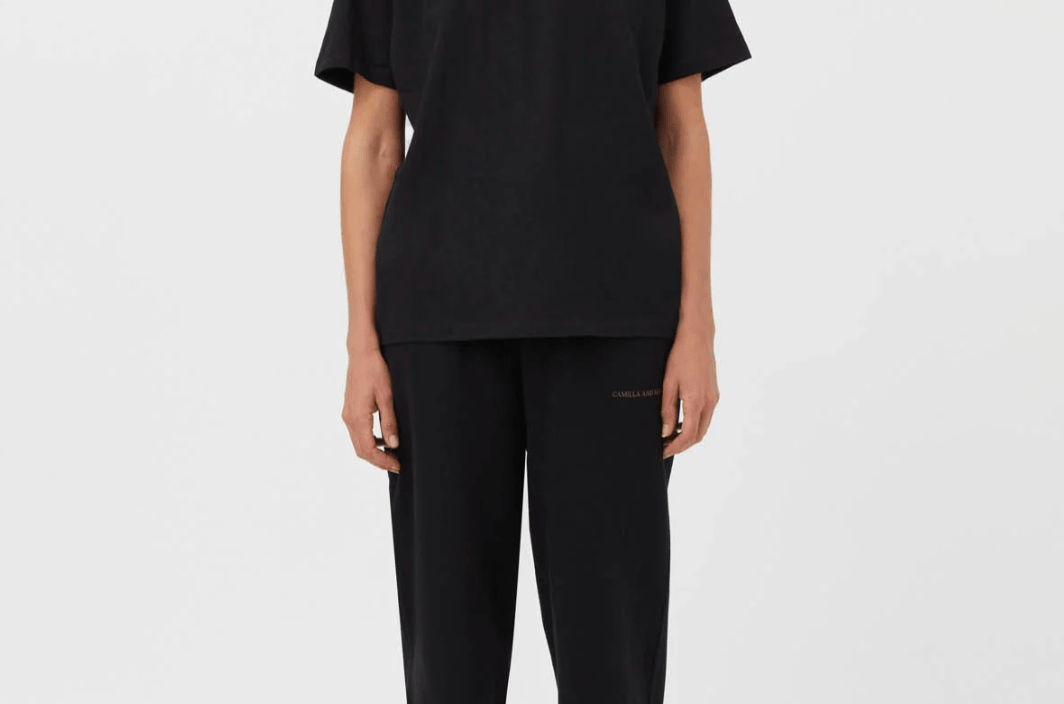Camilla & Marc Tees Asher Tee - Black/Stone