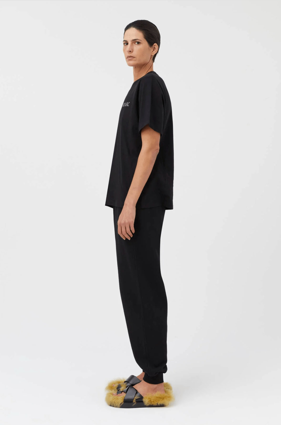 Camilla & Marc Tees Asher Tee - Black/Stone