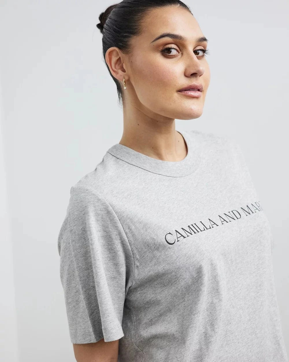 Camilla & Marc Tees Asher Tee - Grey Marle
