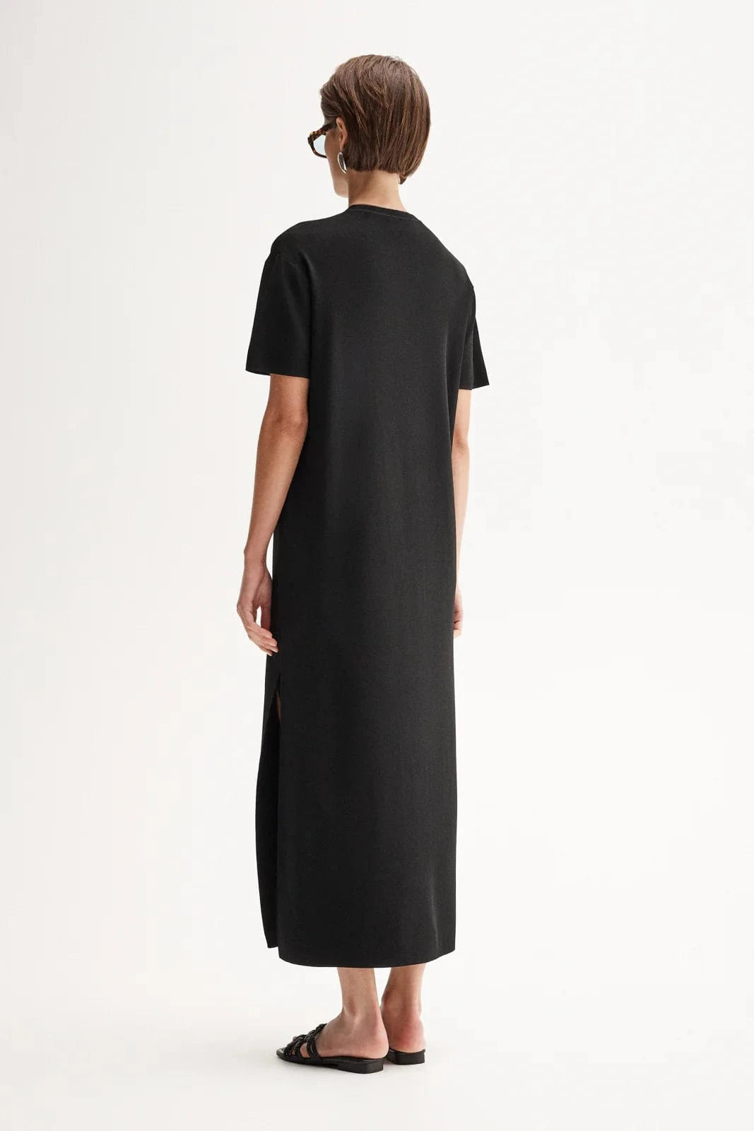 Elka Collective Dresses - Knit Wilbour Knit Maxi Dress - Black