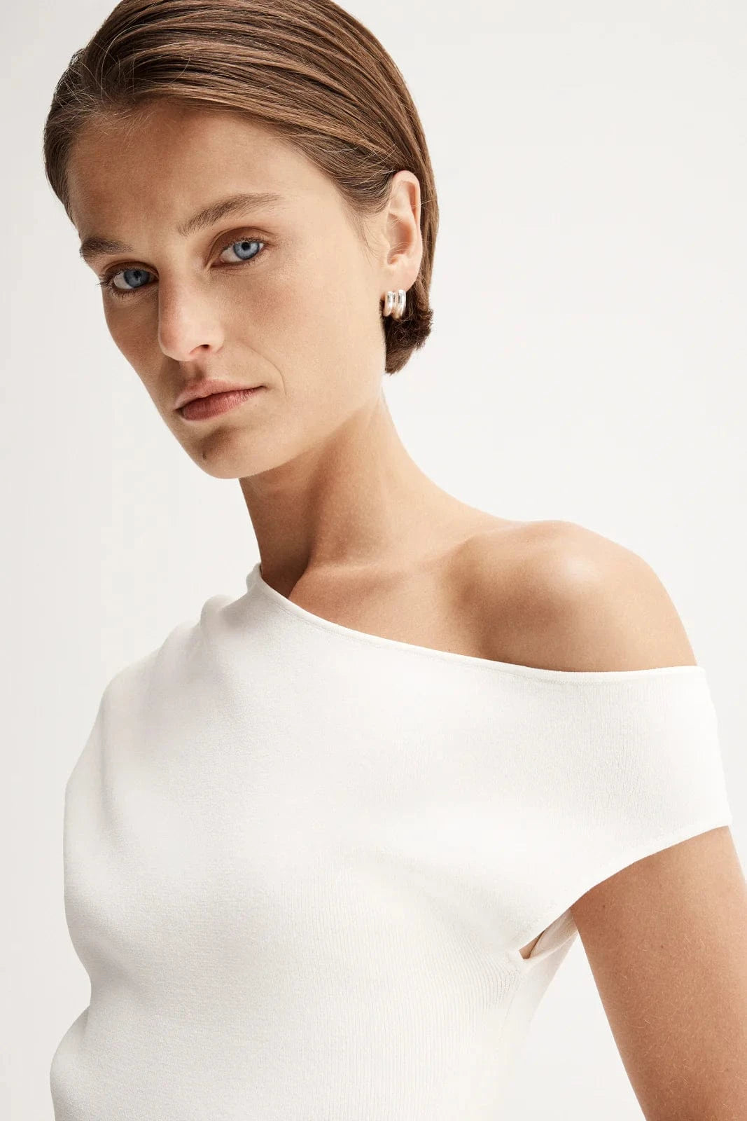 Elka Collective Tops Serena Knit Top - Ivory