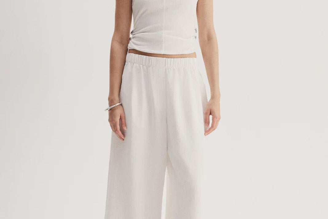 Elka Collective Tops - Tanks Charlie Top - White