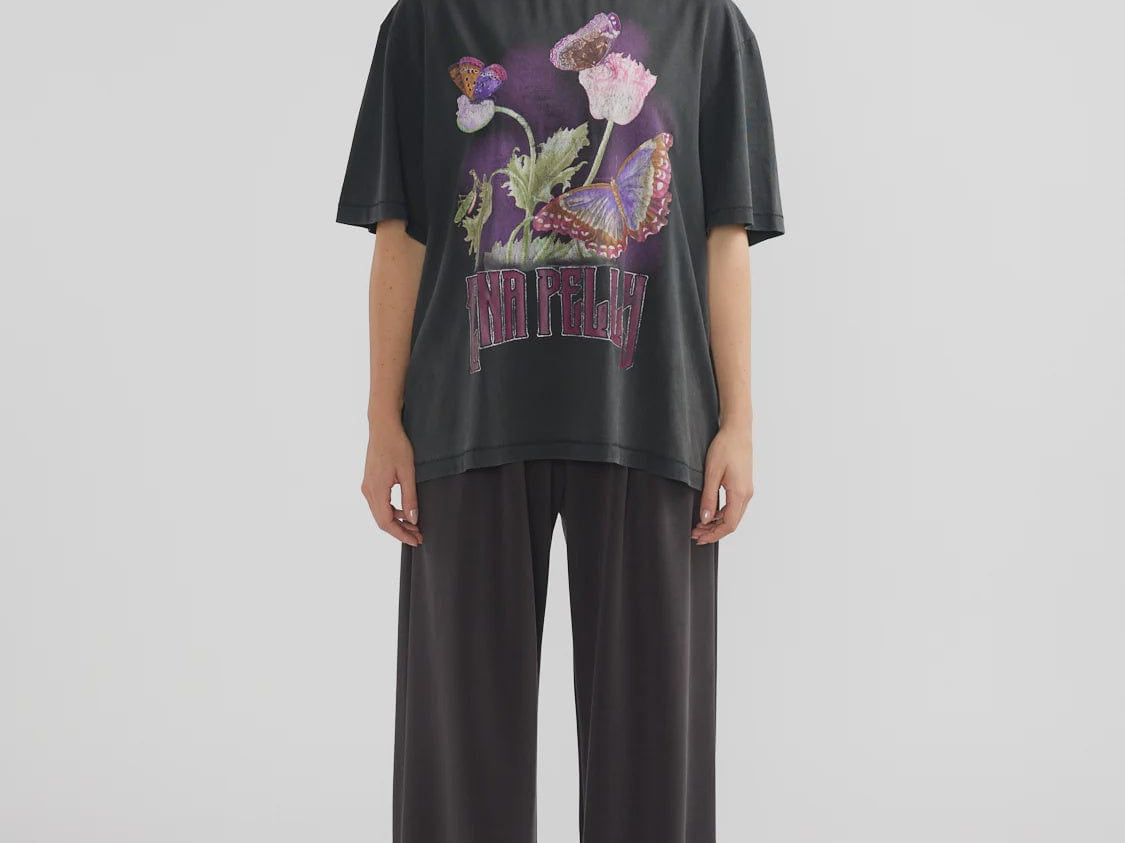 Ena Pelly Tees Ena Pelly | Botanic Tee - Vintage Black
