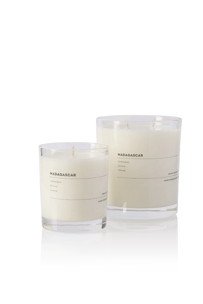 Grace & James Bare Candle Madagascar 80hr Arbory Store