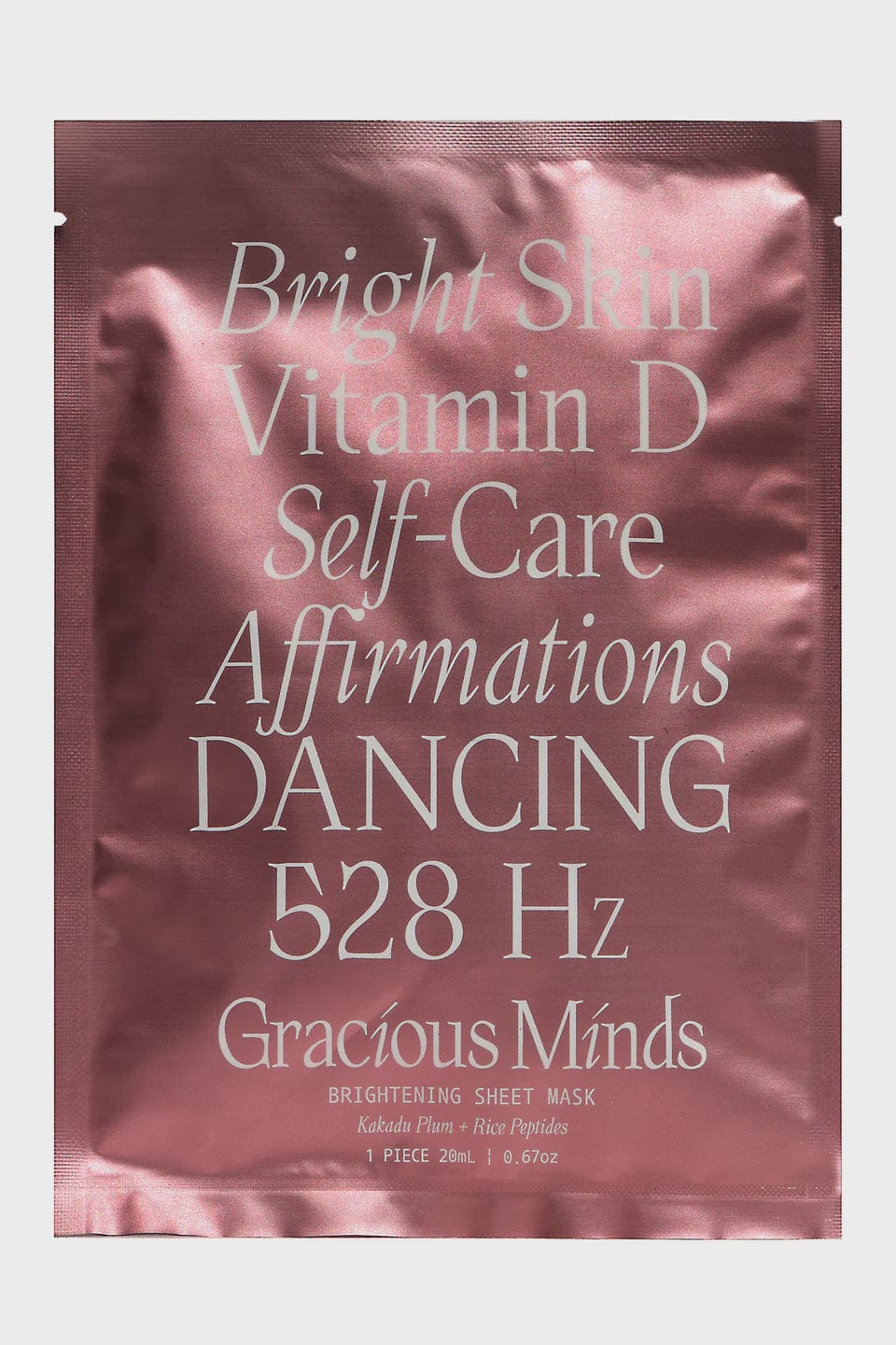 Gracious Minds Face/Body Gracious Minds | Brightening Sheet Mask