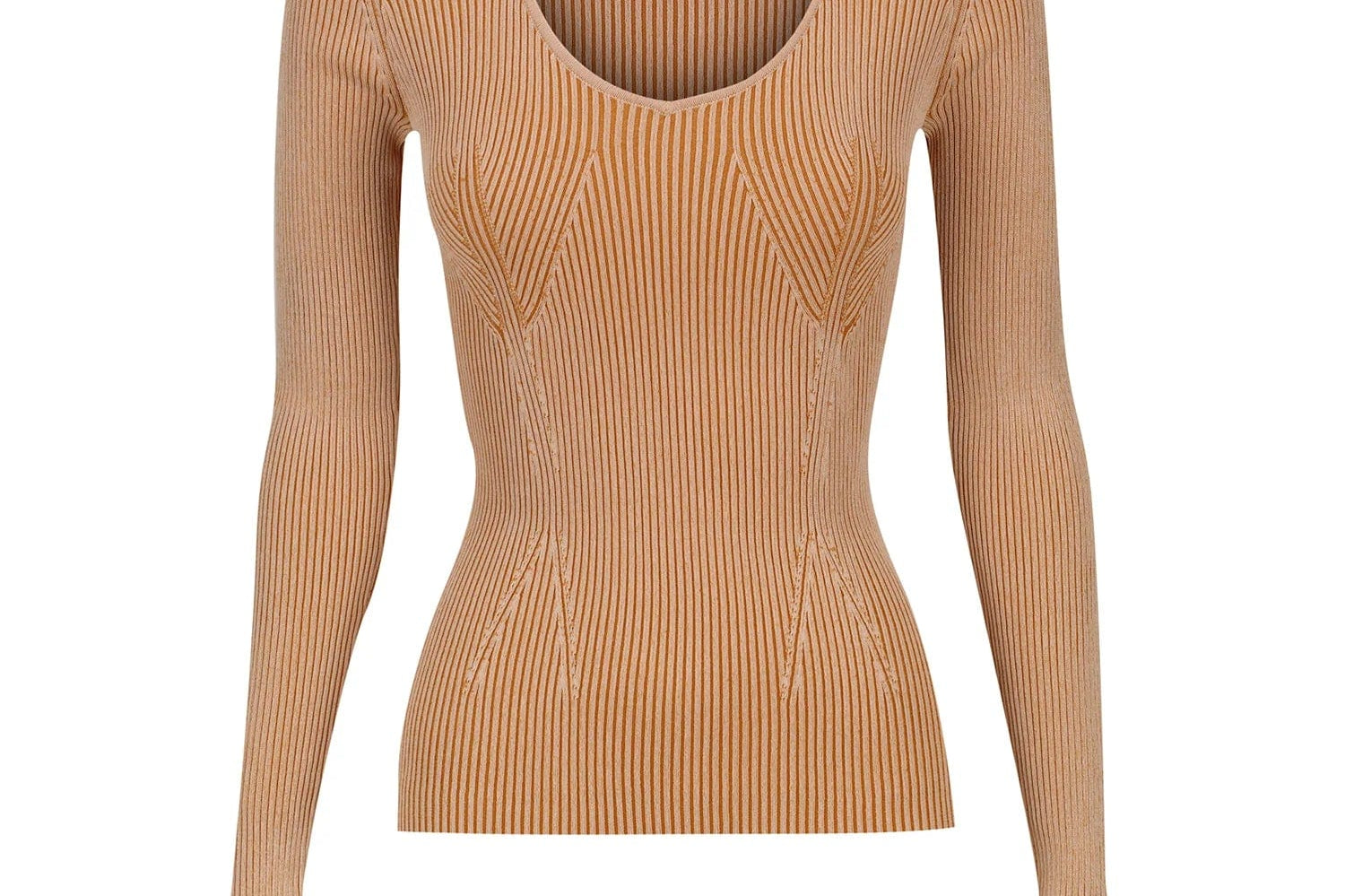 Hansen & Gretel Tops - Long Sleeve Hansen & Gretel | Murphey Knit Top - Cocoa Butter
