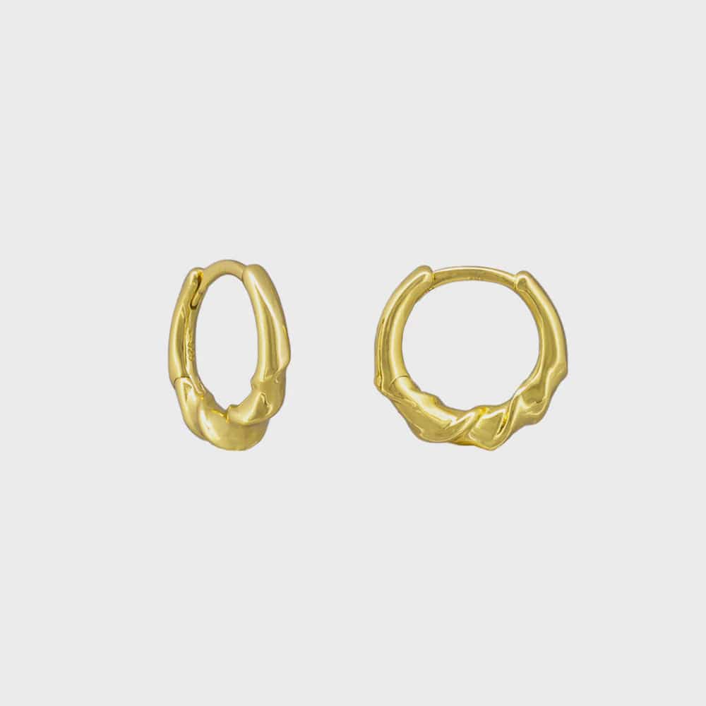 Jolie & Deen Earrings Jolie & Deen | Alora Sleepers - Gold