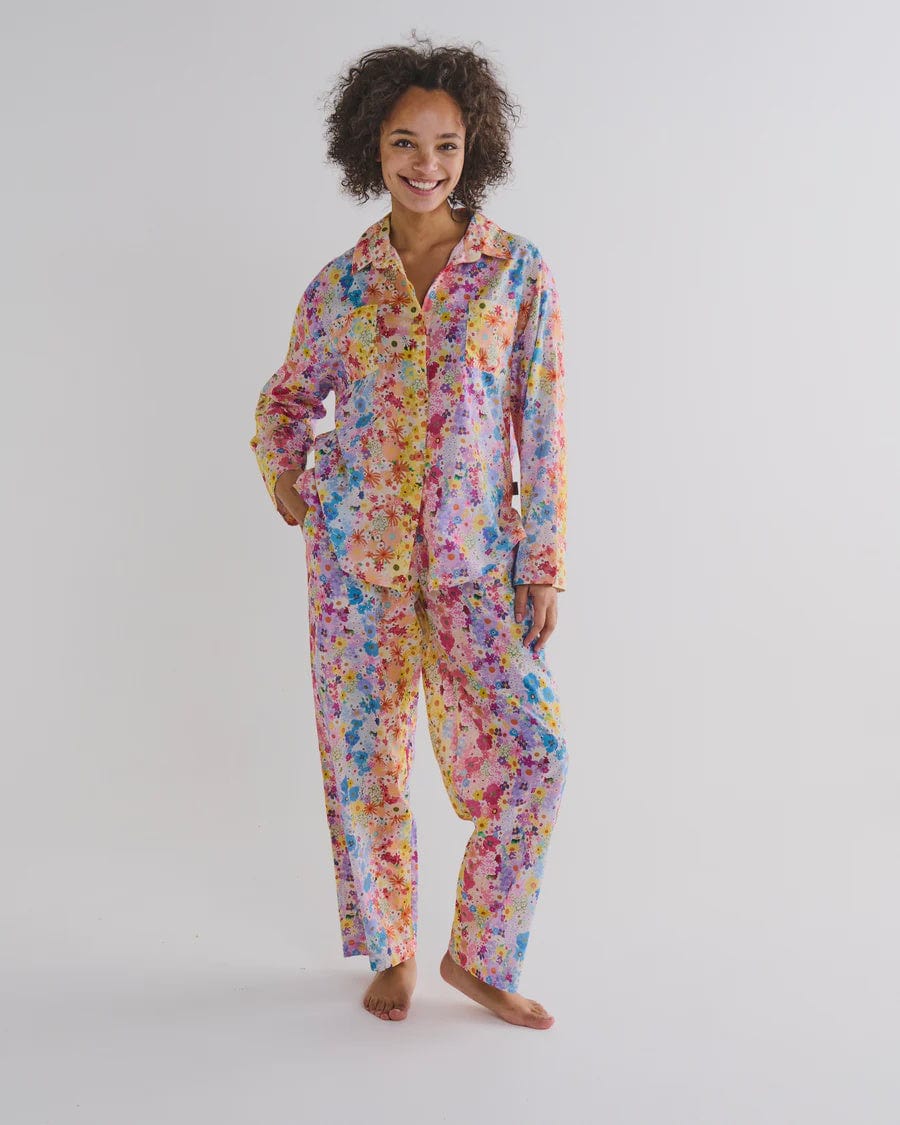 Kip & Co Sleepwear Kip & Co | Organic Cotton Long Sleeve Shirt PJ Set - Posie Lane