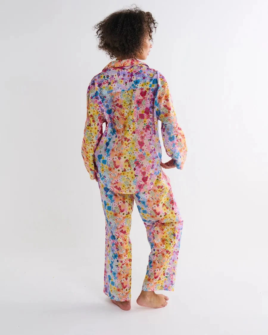 Kip & Co Sleepwear Organic Cotton Long Sleeve Shirt PJ Set - Posie Lane
