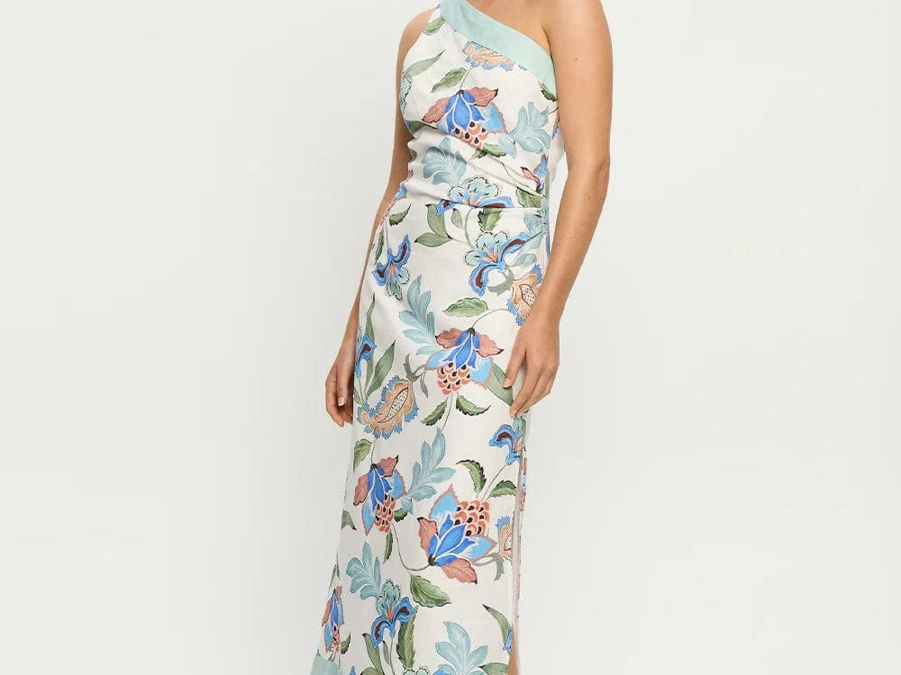 Kivari Dresses Azure Midi Dress - Azure
