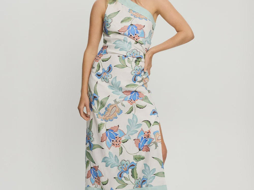 Kivari Dresses Azure Midi Dress - Azure