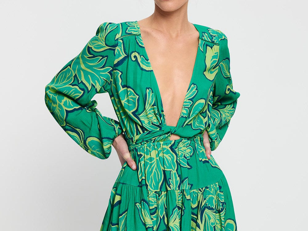Kivari Dresses - Casual Kivari | Fiora Tie Front Mini Dress