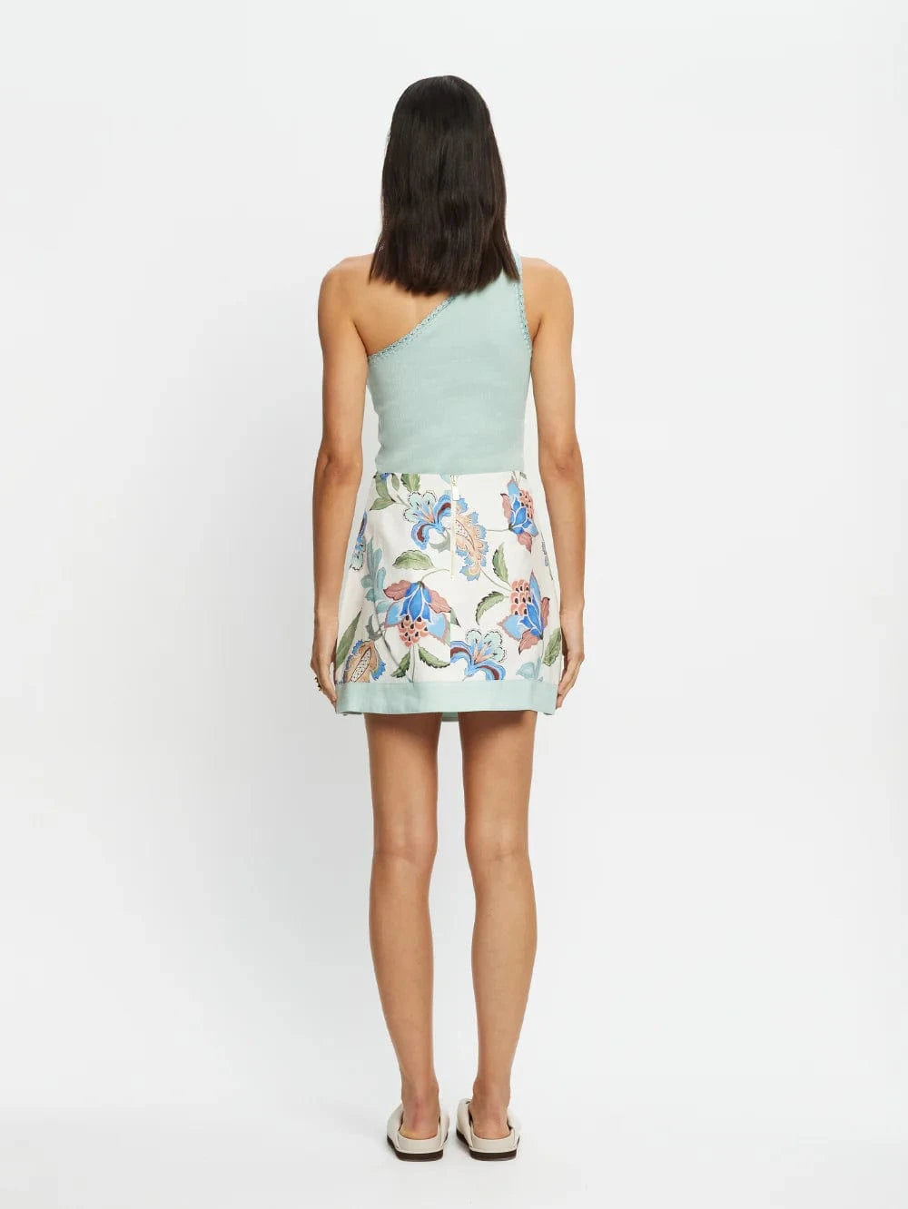 Kivari Skirts Azure Mini Skirt - Azure