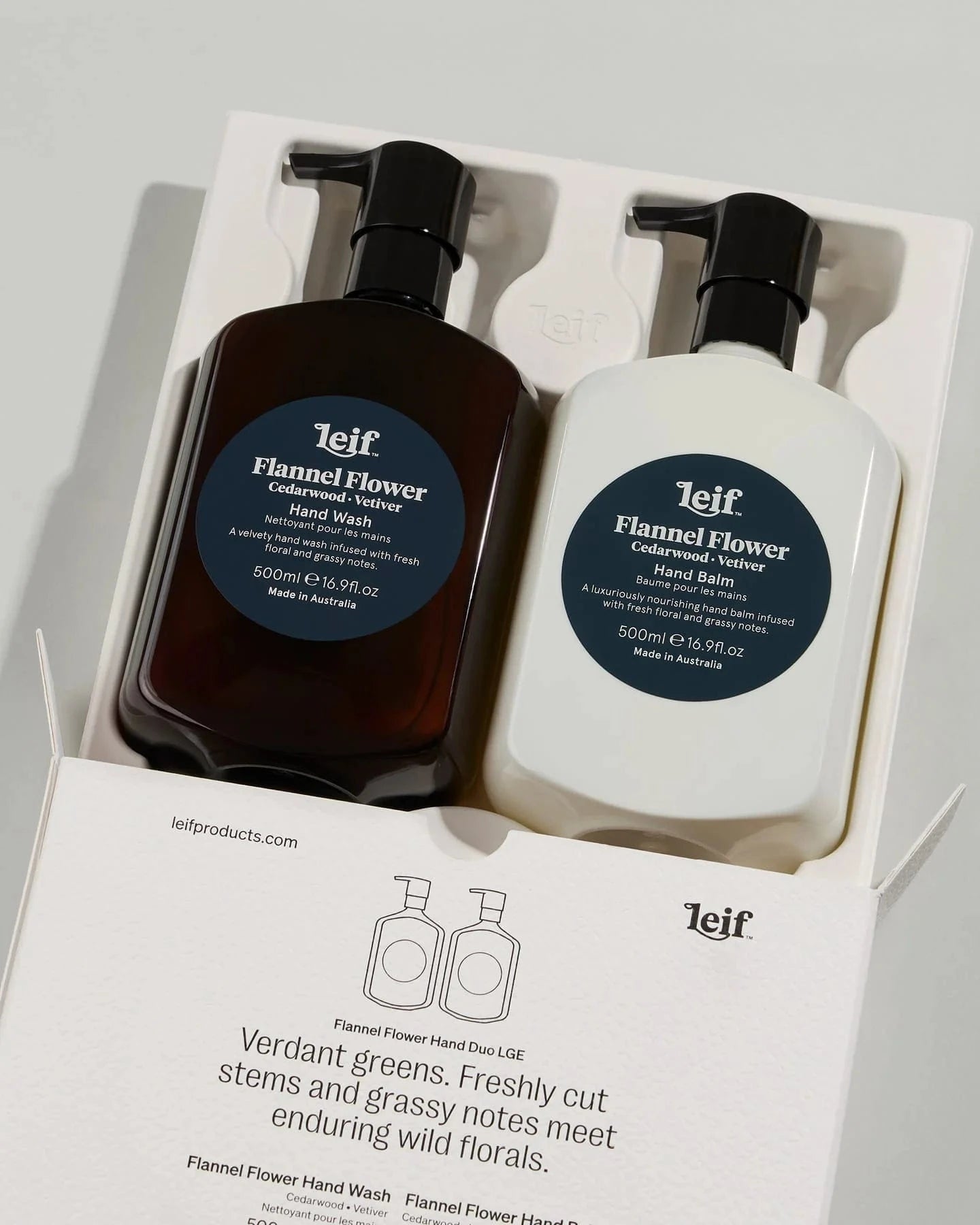 Leif Face/Body Flannel Flower Hand Duo - LGE