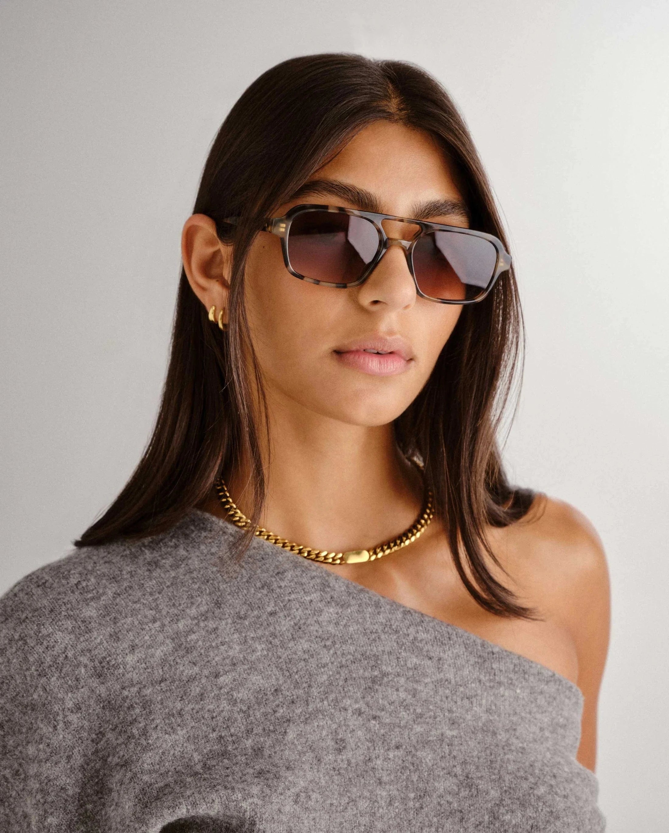 Luv Lou Sunglasses Luv Lou | The Dusty - Mocha Tort