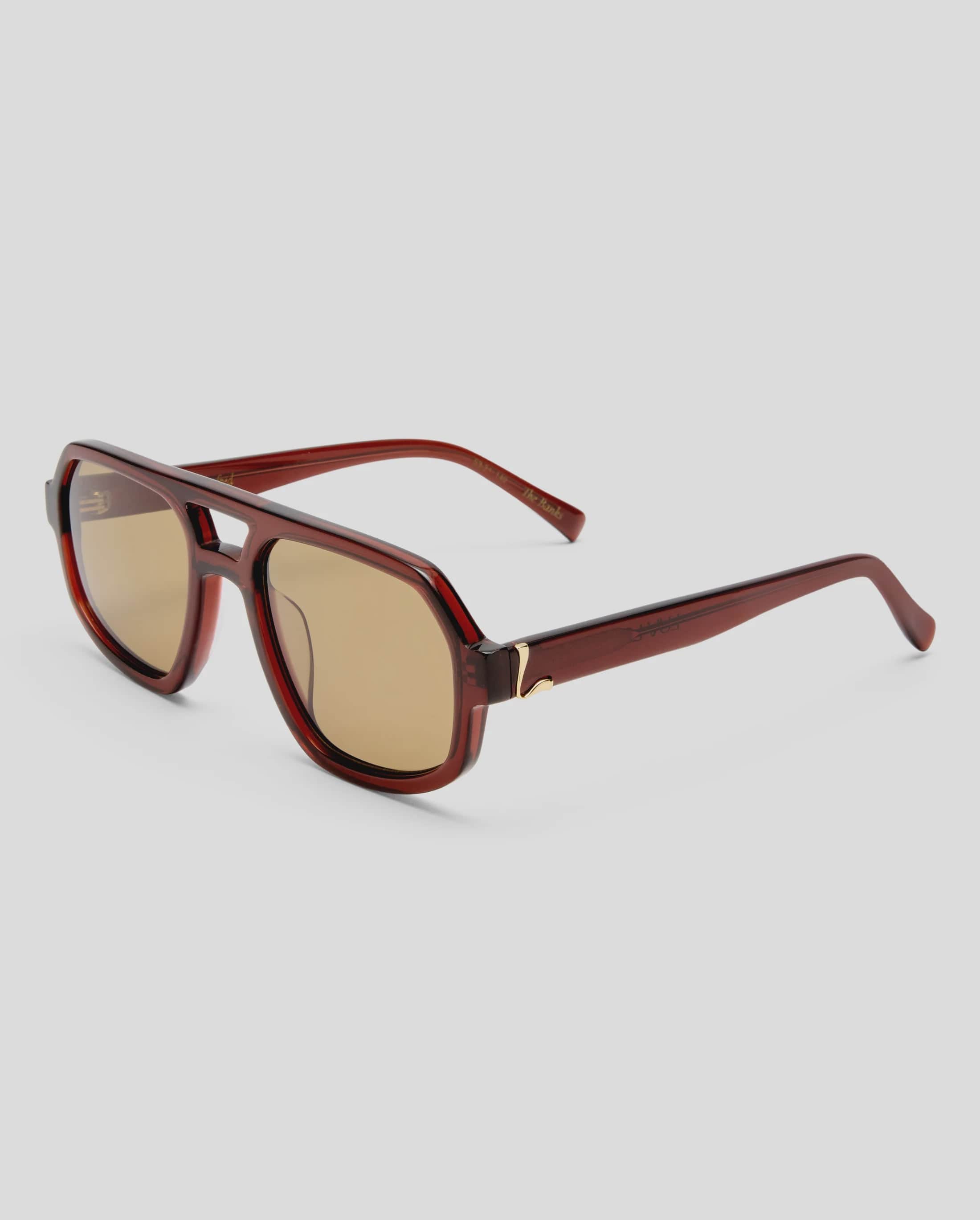 Luv Lou Sunglasses The Banks - Cherry Crystal