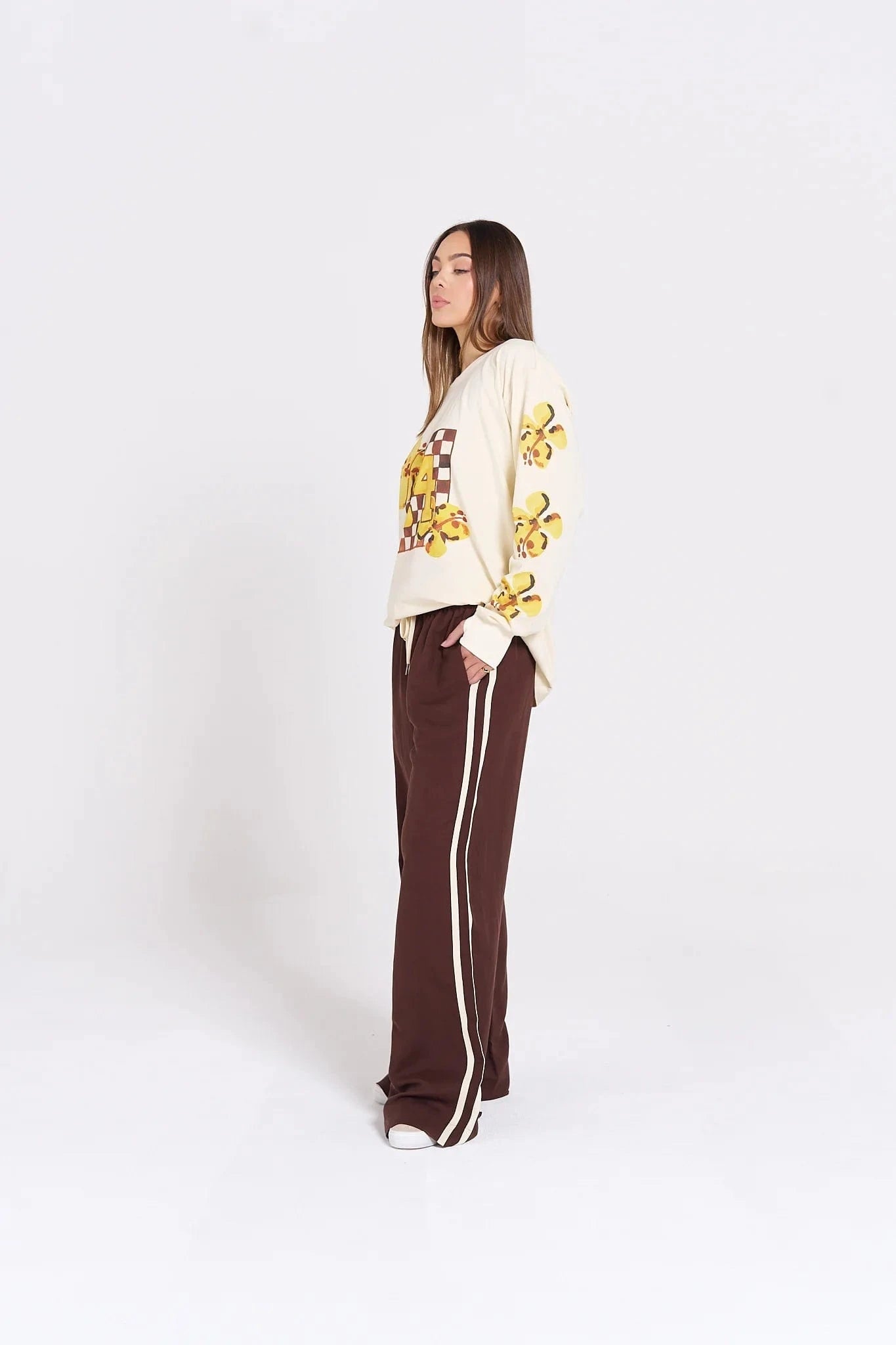 Maku Tops - Long Sleeve Maku | Island Sports Club Long Sleeve Top - Soft Butter