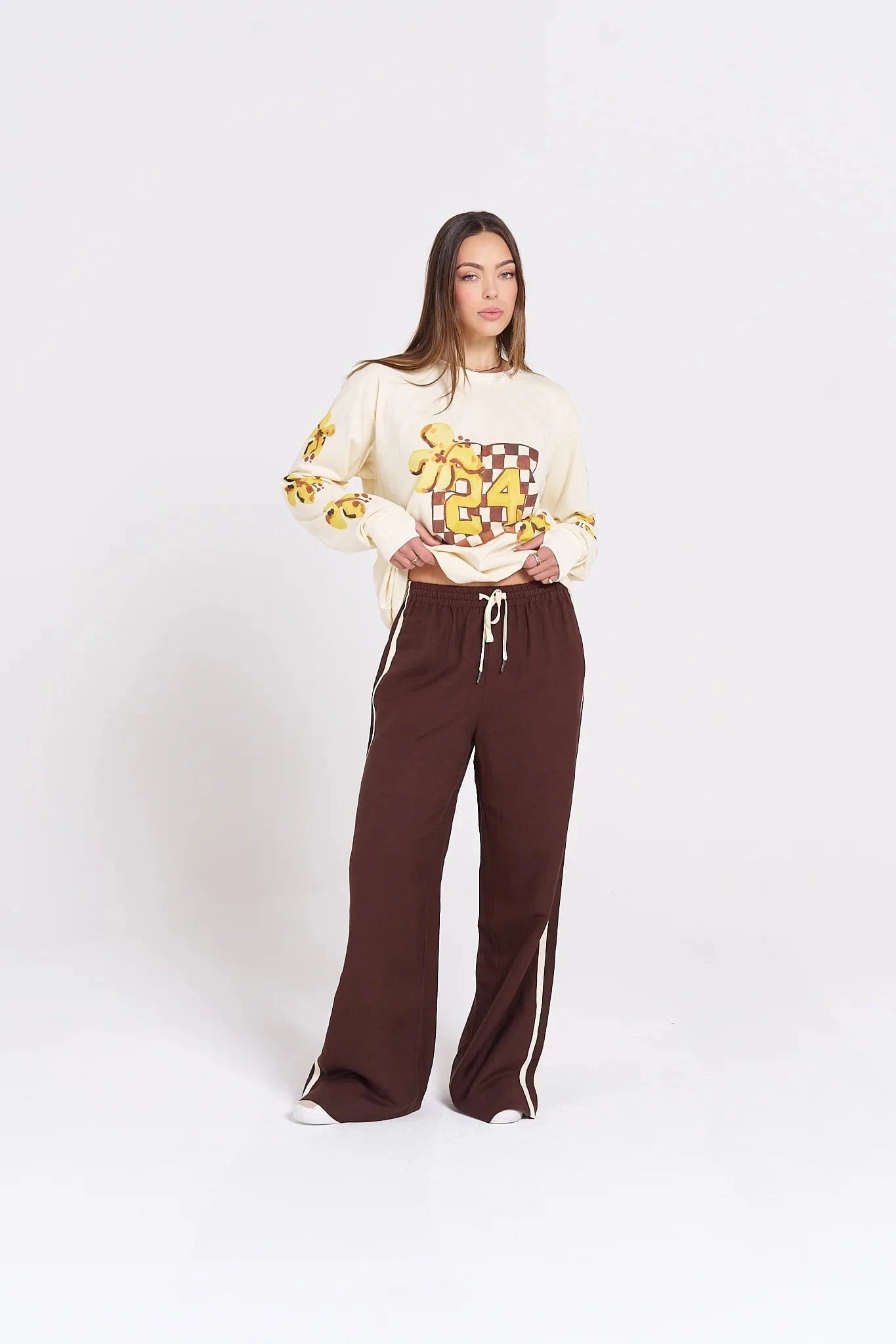 Maku Tops - Long Sleeve Maku | Island Sports Club Long Sleeve Top - Soft Butter