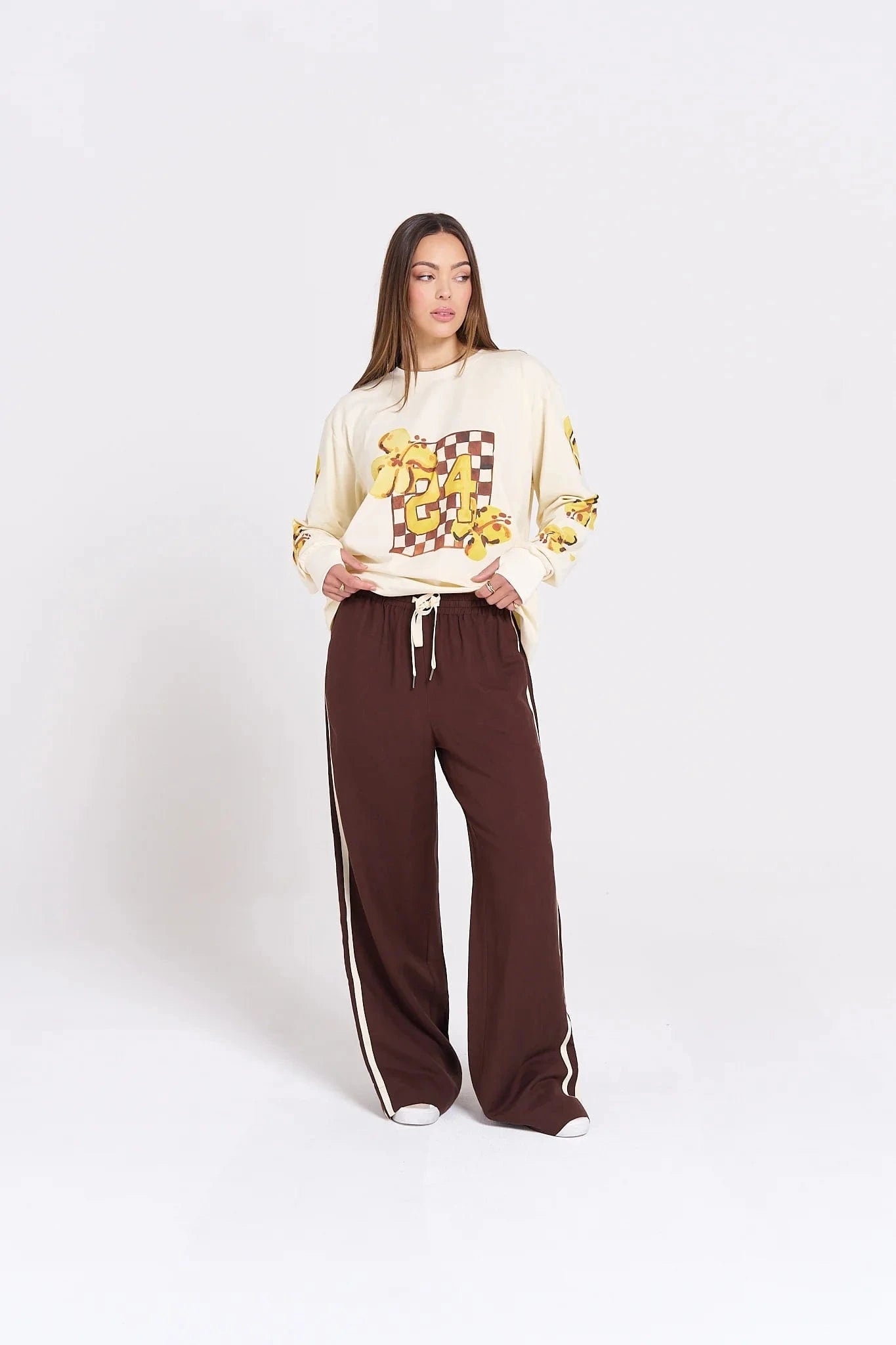 Maku Tops - Long Sleeve Maku | Island Sports Club Long Sleeve Top - Soft Butter
