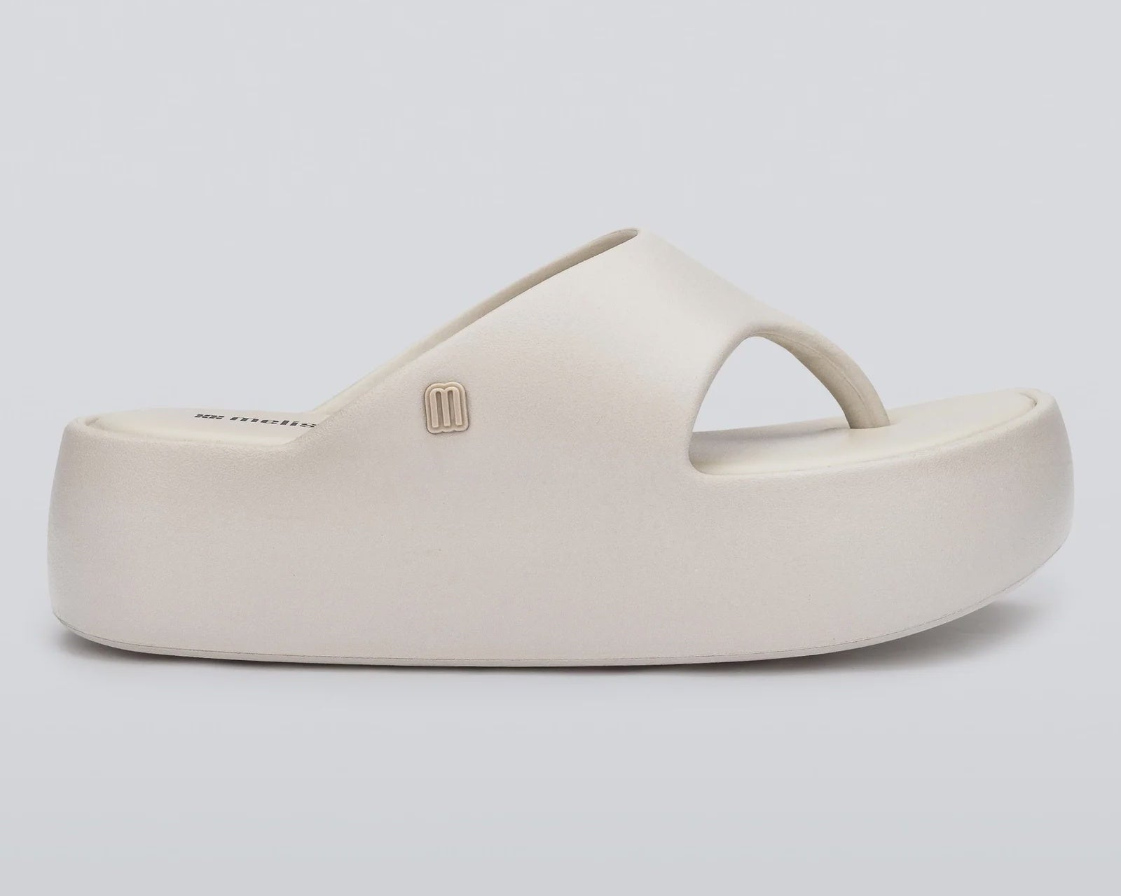 Melissa Footwear Free Platform Thong - Beige