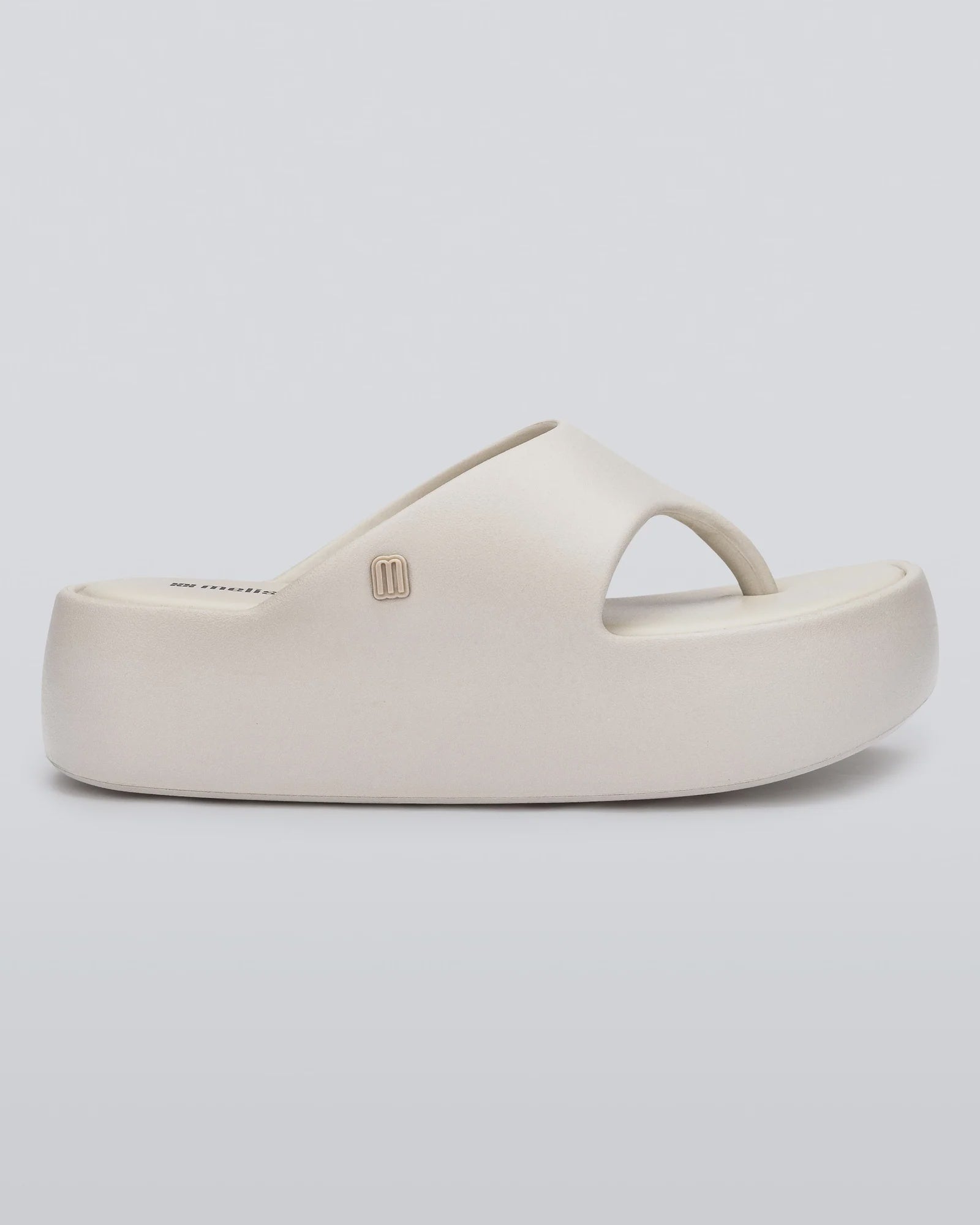 Melissa Footwear Free Platform Thong - Beige