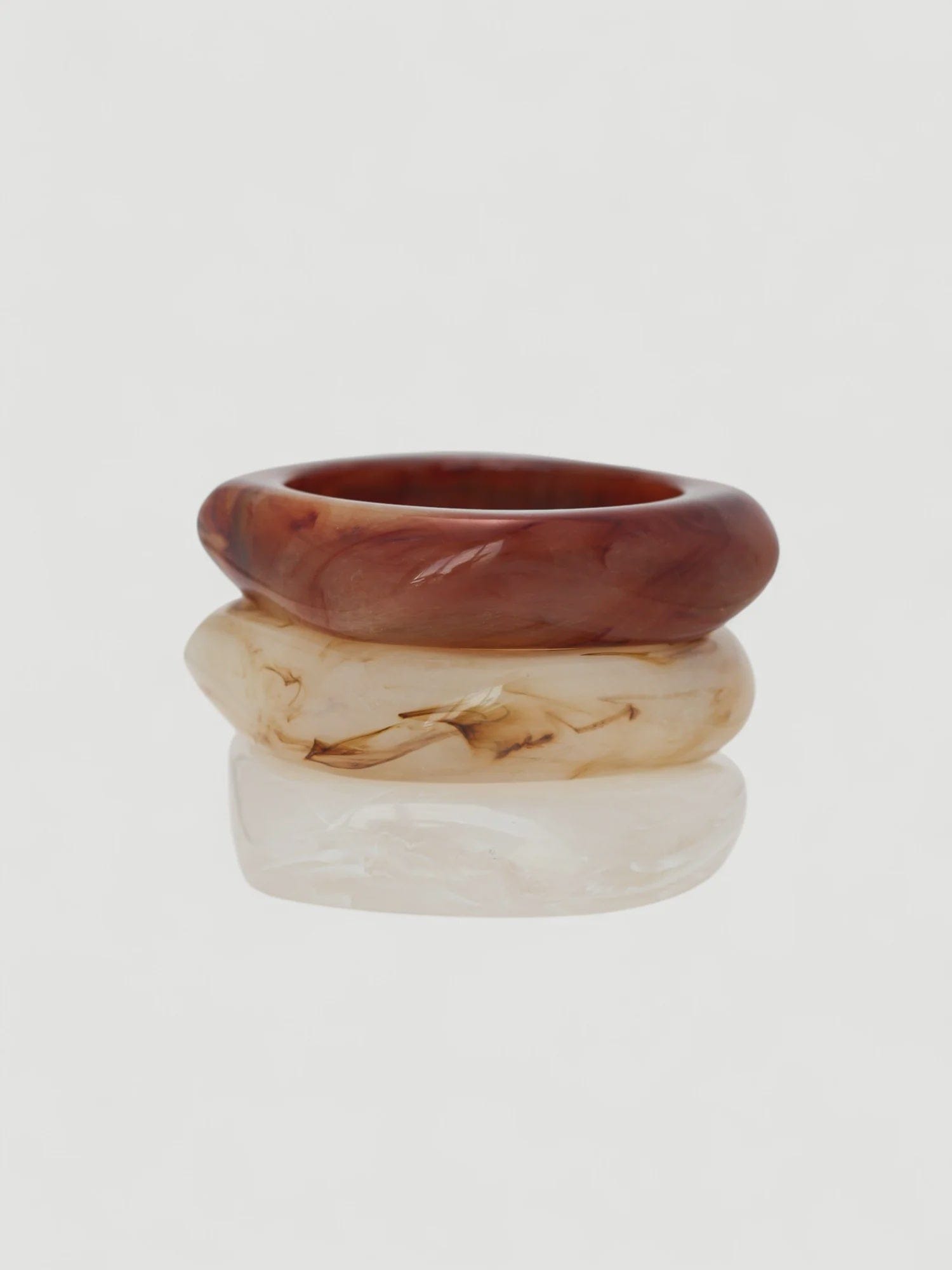 Miss Cecilia Bracelets Sculpted Square Bangle