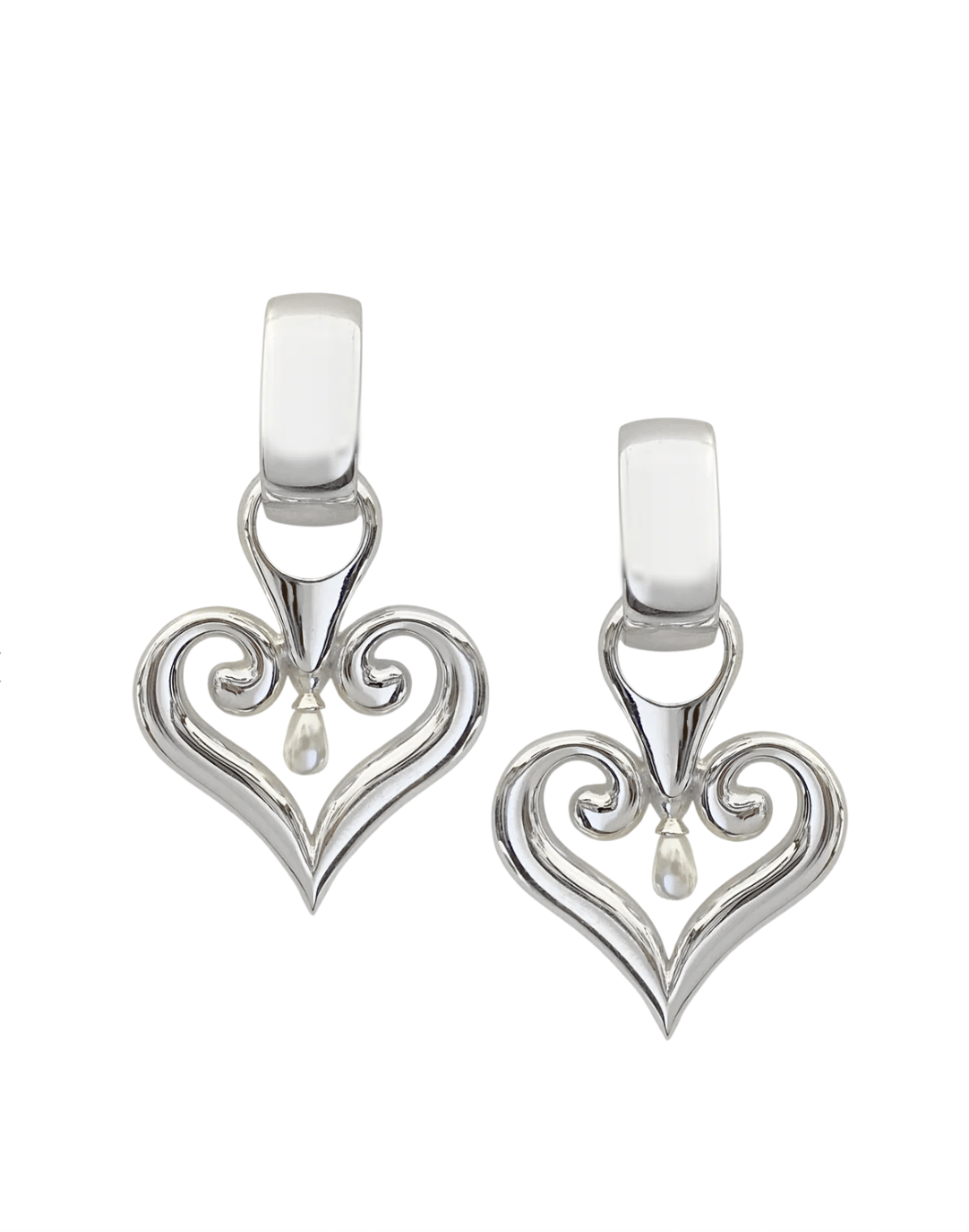 Mountain & Moon Earrings Bella Earrings - Silver