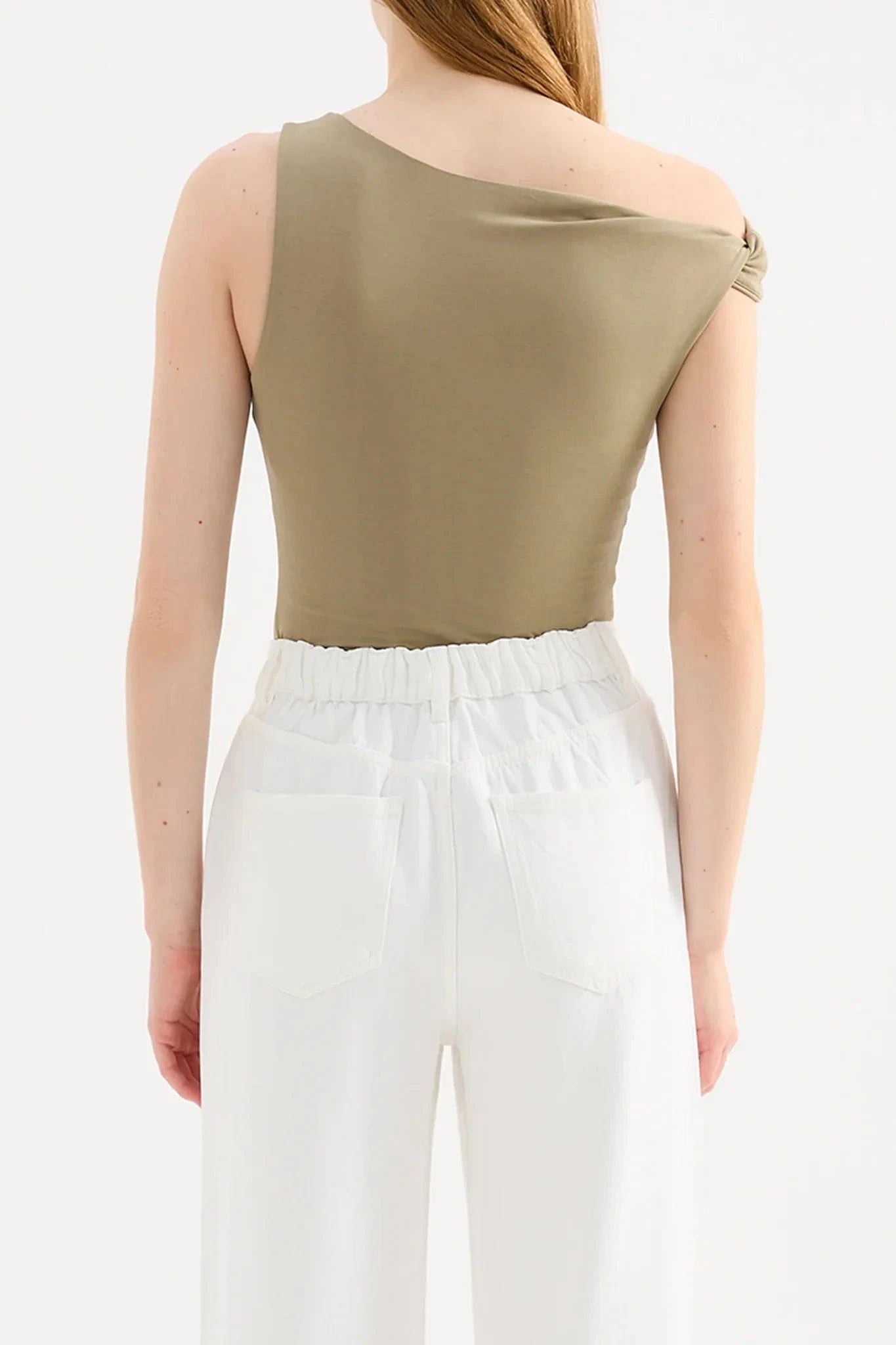 Nude Lucy Tops - Casual Chelsea Top - Deep Sage