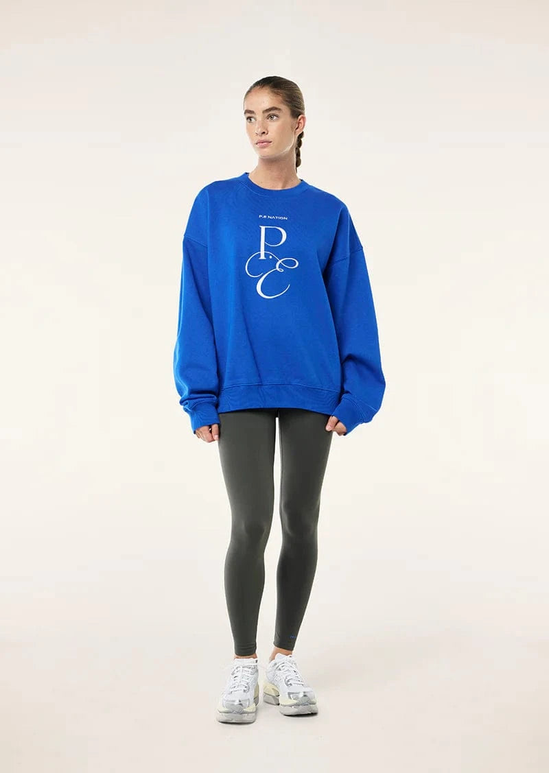 P.E Nation Jumpers P.E Nation | South Bank Sweat - Royal Blue