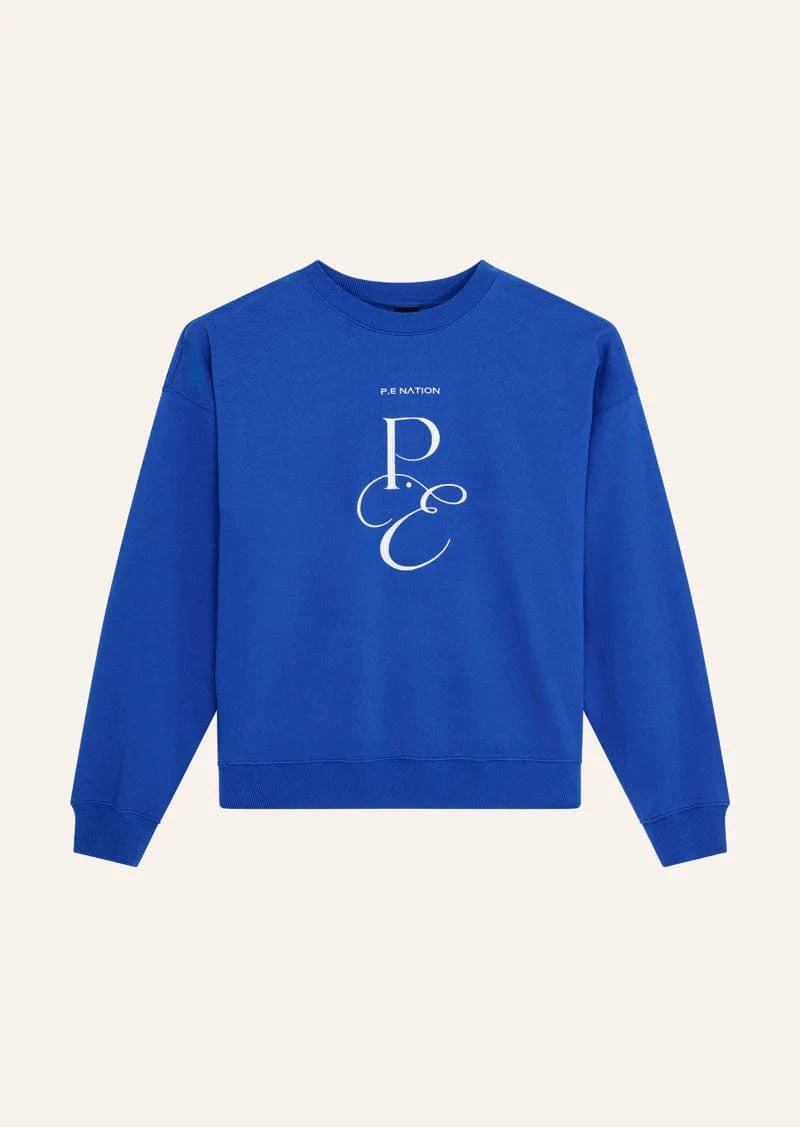 P.E Nation Jumpers P.E Nation | South Bank Sweat - Royal Blue