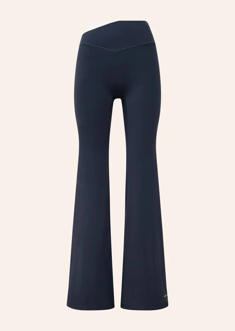 P.E Nation Leggings P.E Nation | Wander Flare Legging - Marine Blue/ Whisper White